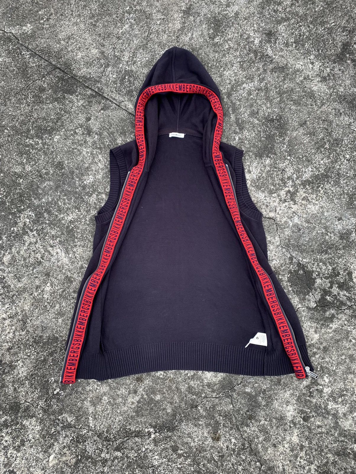 Dirk Bikkembergs Sleeveless Hoodie Size US S / EU 44-46 / 1 - 7 Thumbnail
