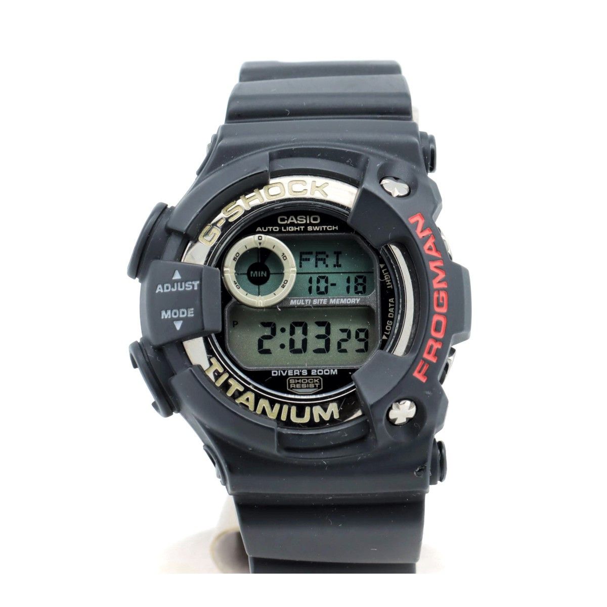 Other Casio FROGMAN Titanium Watch Metal Other DW-9900 DUTY FREE for USA