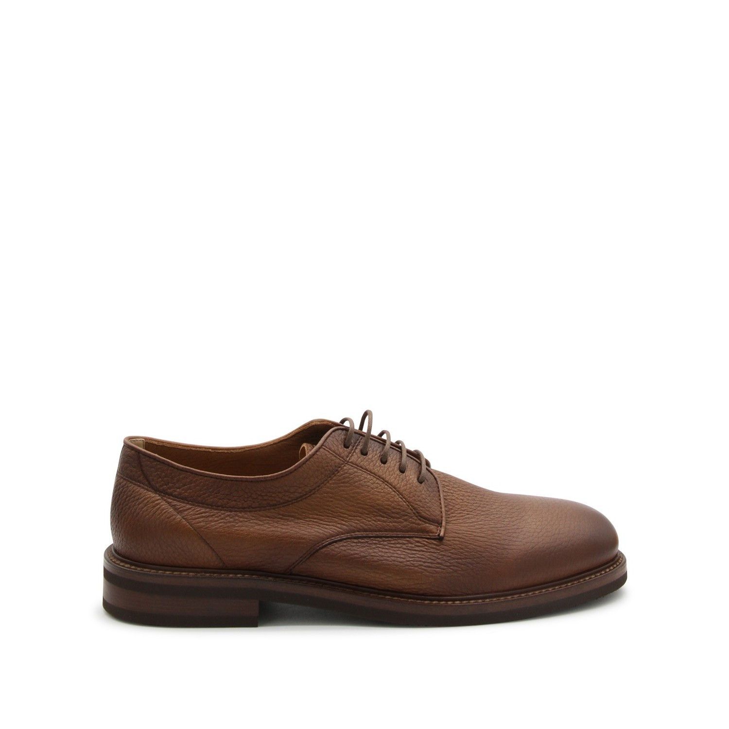 o1w1db10725 Leather Derby Shoes in Brown