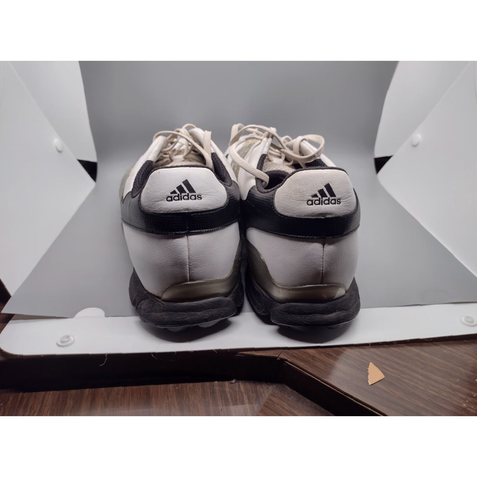 Adidas Adidas Powerband 3.0 Golf Shoes White Stripe Low Top Spikes 12.5 Men Mens Art 675499 Size US L / EU 52-54 / 3 - 4 Thumbnail