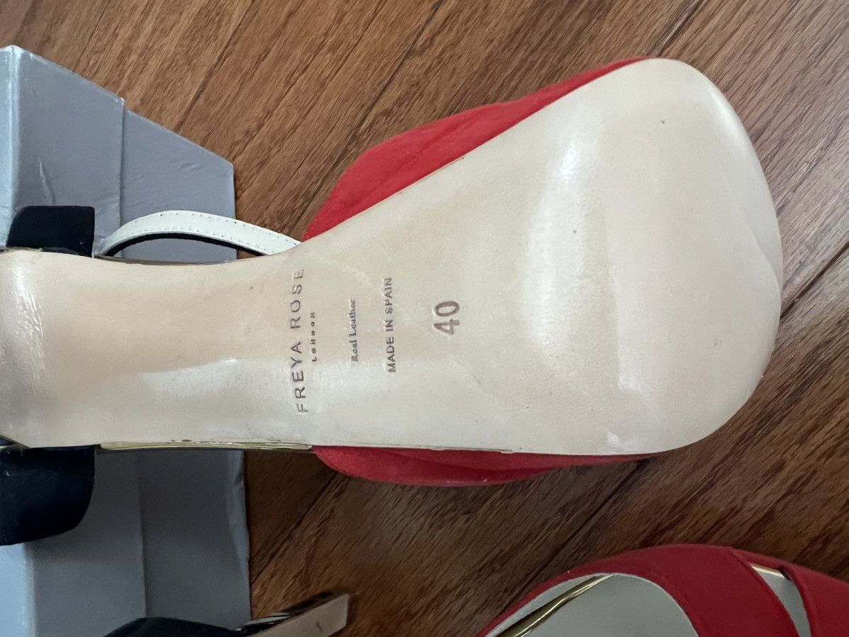 FREDA SALVADOR Freya rose heels Size US 9 / IT 39 - 4 Thumbnail