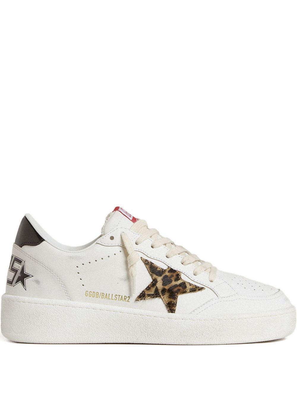 Golden Goose BALL STAR LEATHER SNEAKERS Size US 10 / IT 40 - 1 Thumbnail