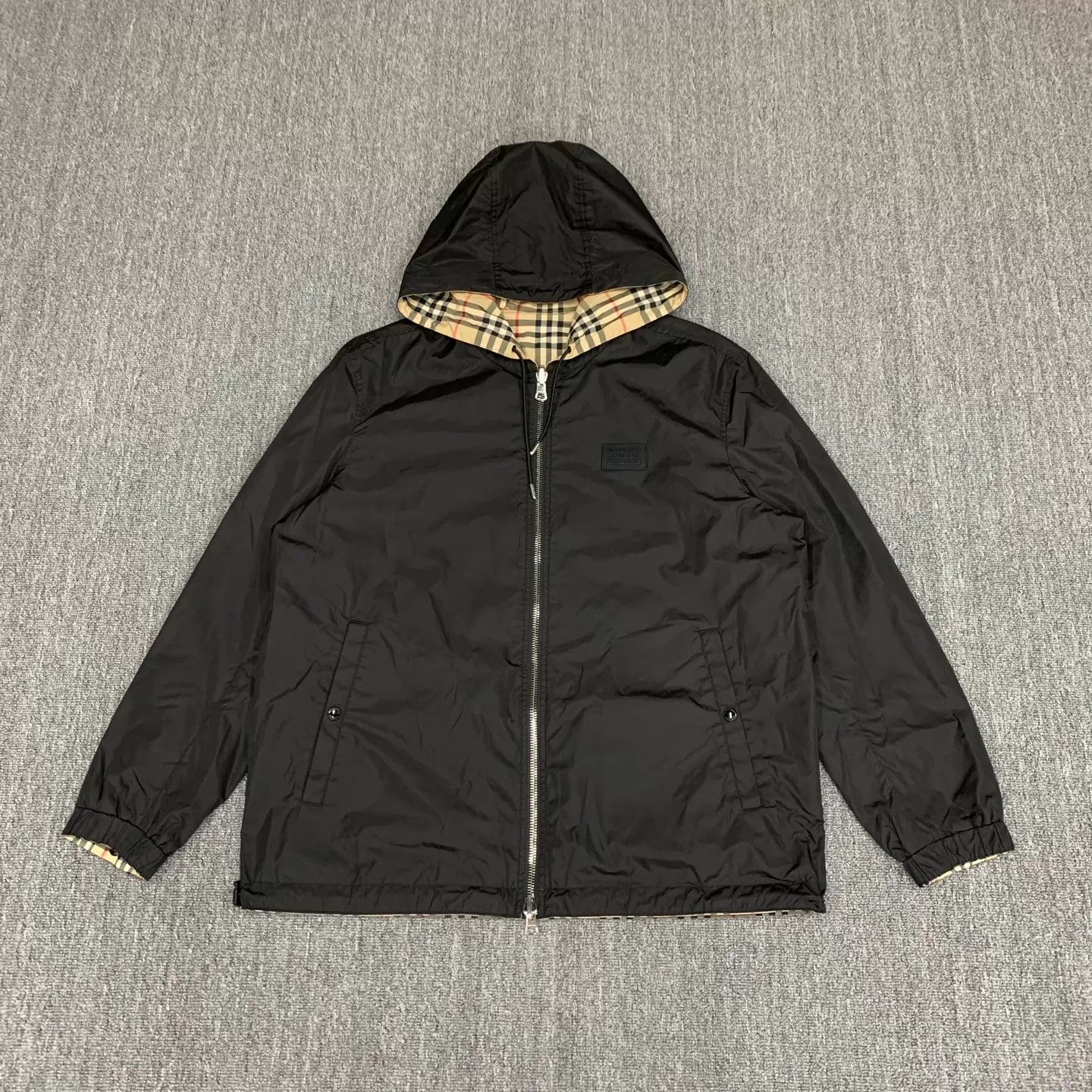 Burberry Burberry Reversible Black Check Jacket L 98 New Size US L / EU 52-54 / 3 - 4 Thumbnail