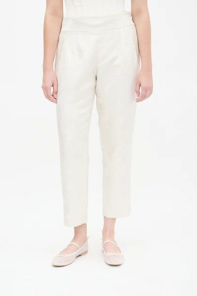 Chanel Chanel Indian-Inspired Pre-Fall 2012 Runway Jacquard Pants Size 28" / US 6 / IT 42 - 2 Thumbnail