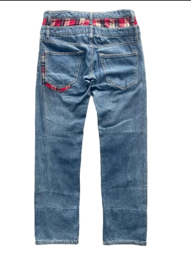Japanese Brand Japanese Brand Double Waist Jeans Size US 32 / EU 48 - 2 Thumbnail