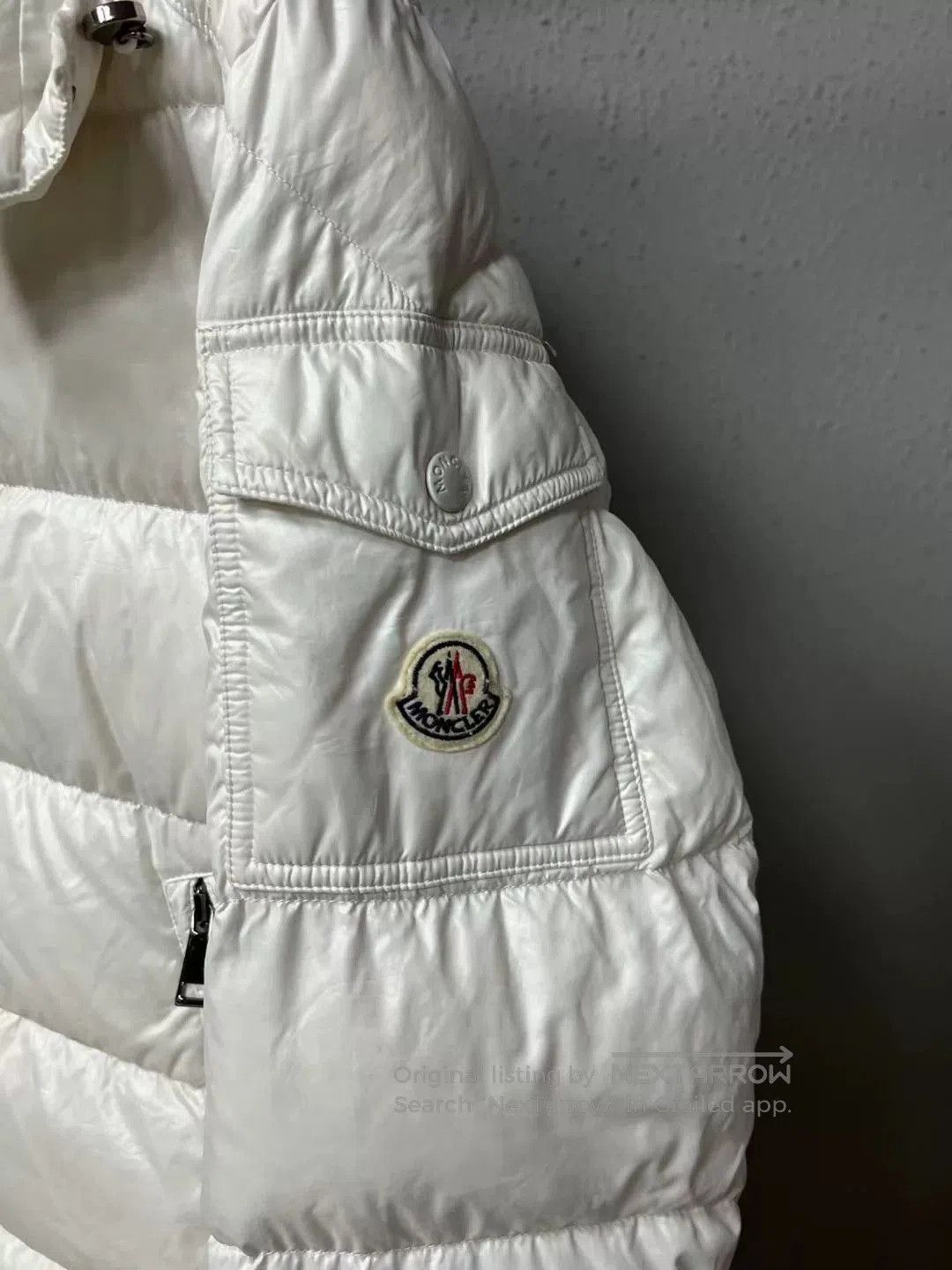 Moncler moncler maire down jacket in white. Size US M / EU 48-50 / 2 - 3 Thumbnail