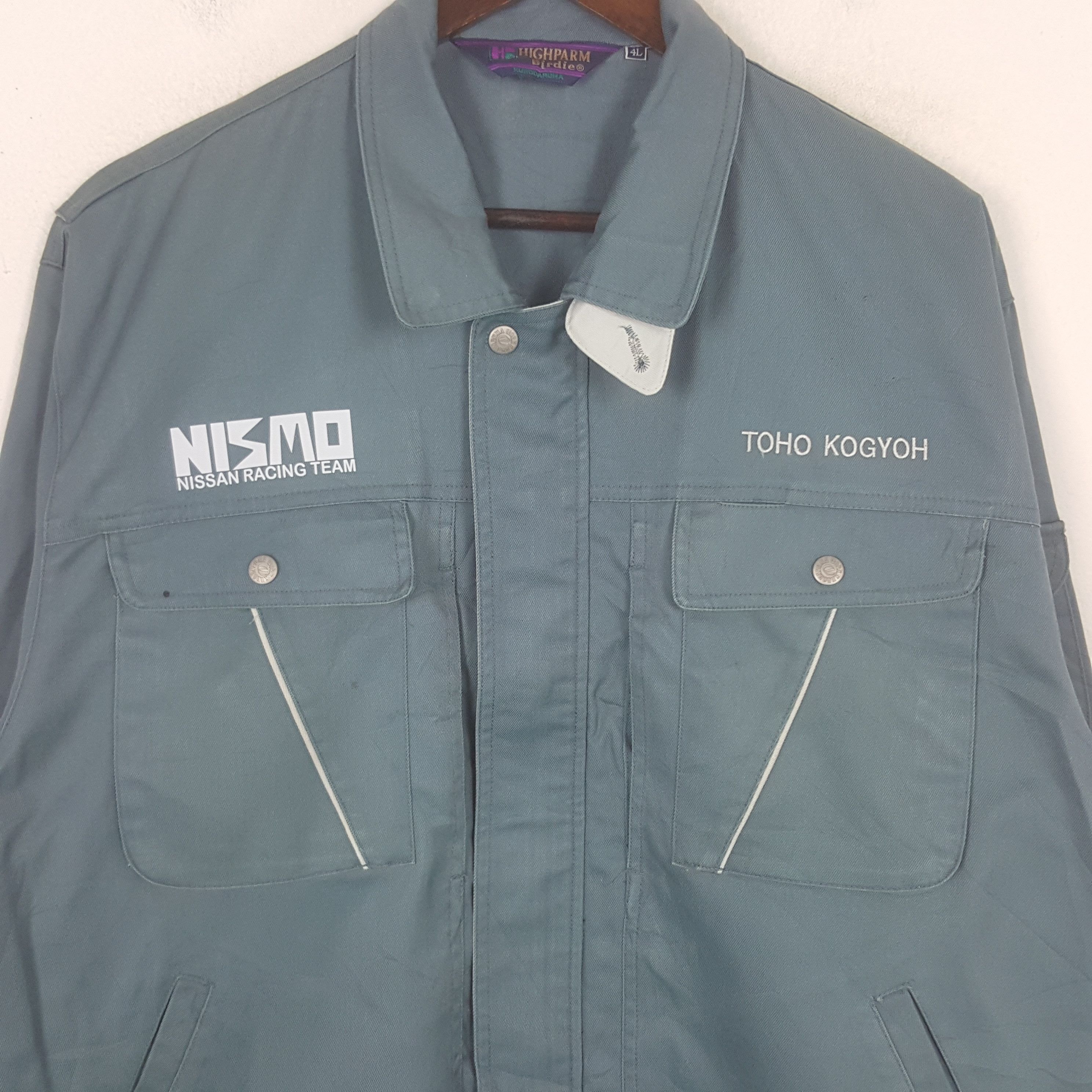 Japanese Brand Vintage Nismo Nissan Racing Team Custom Sport Jacket Size US XL / EU 56 / 4 - 3 Thumbnail