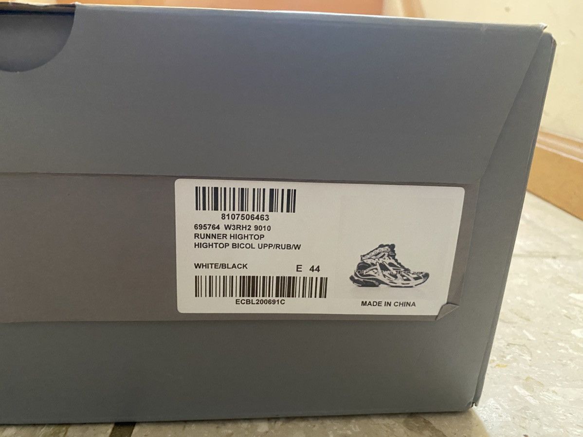 Balenciaga Balenciaga high top runner Size US 11 / EU 44 - 8 Thumbnail