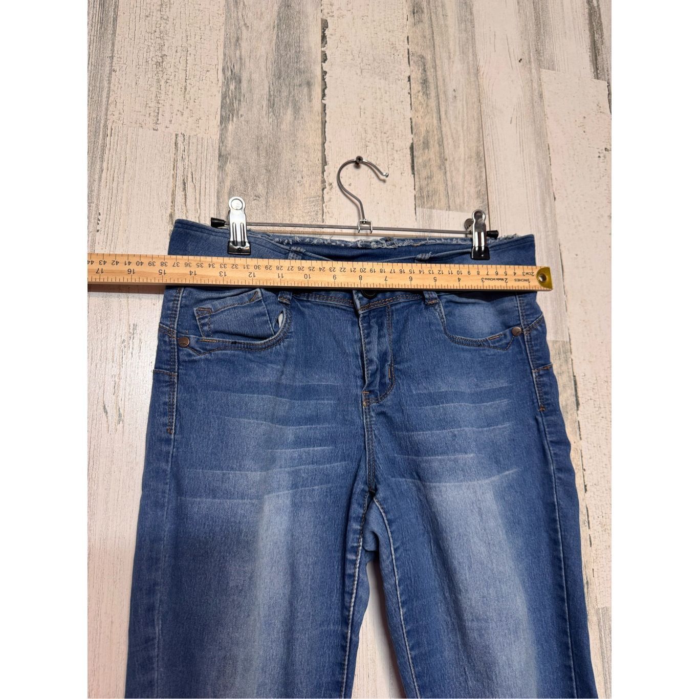 Other Women’s Blue Skinny Jeans – Stretch Denim, Mid-Rise, Size ~M Size 32" / US 10 / IT 46 - 4 Thumbnail