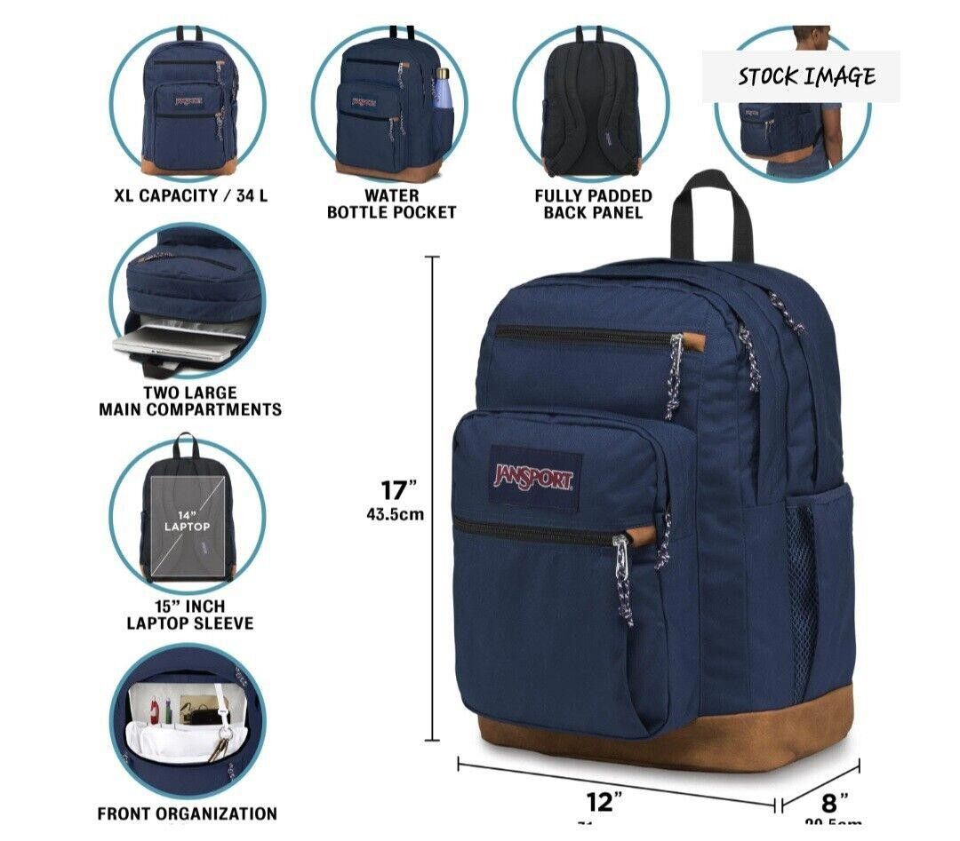 Jansport JanSport Black Backpack - Durable Everyday Carry Size ONE SIZE - 4 Thumbnail
