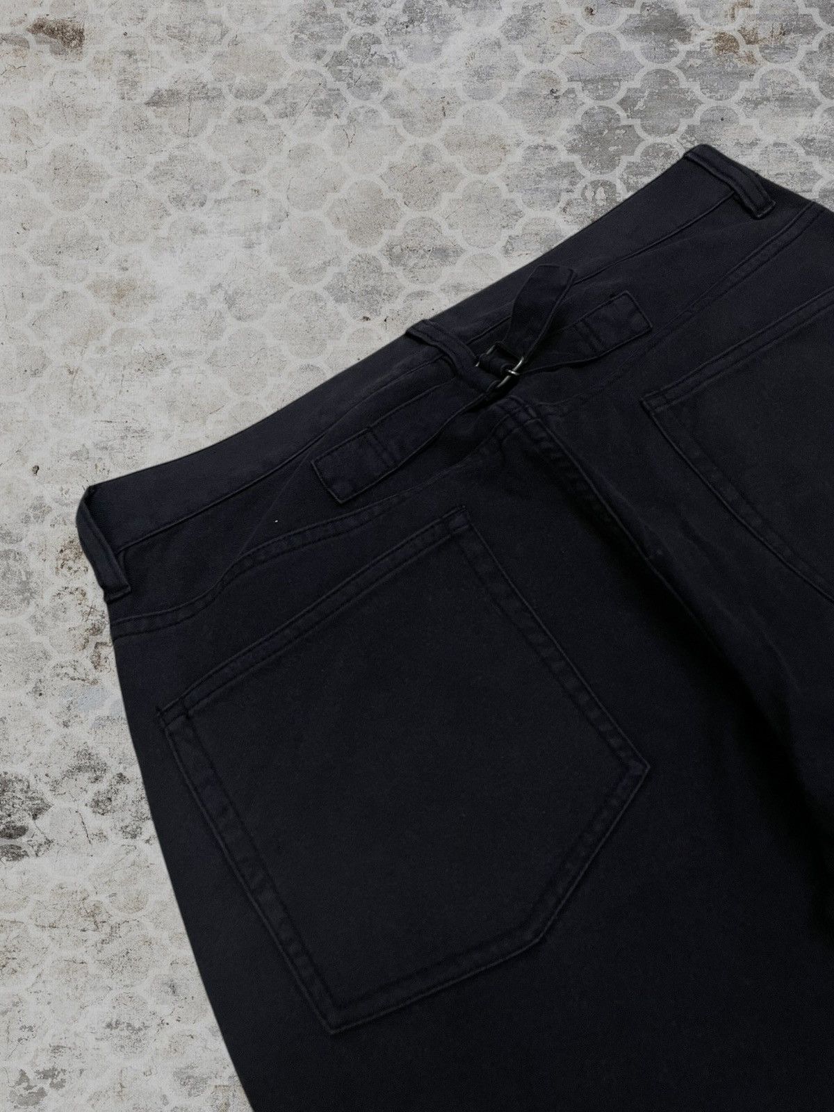 Margaret Howell Vintage 1990s Authentic Margaret Howell Buckle Faded Pant Size US 30 / EU 46 - 14 Thumbnail