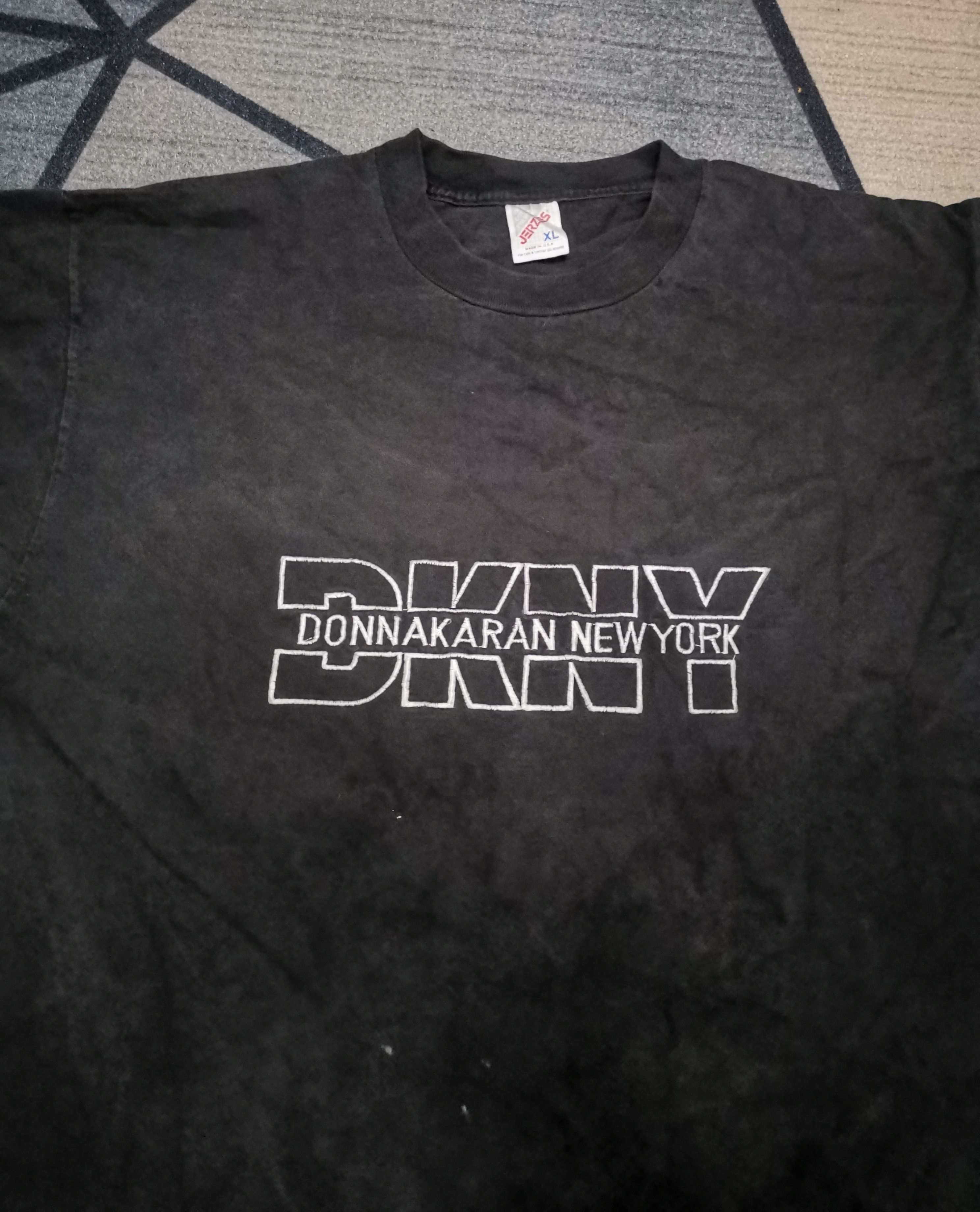 DKNY × Vintage Vintage DKNY 90s big logo embroidery Size US XL / EU 56 / 4 - 3 Thumbnail