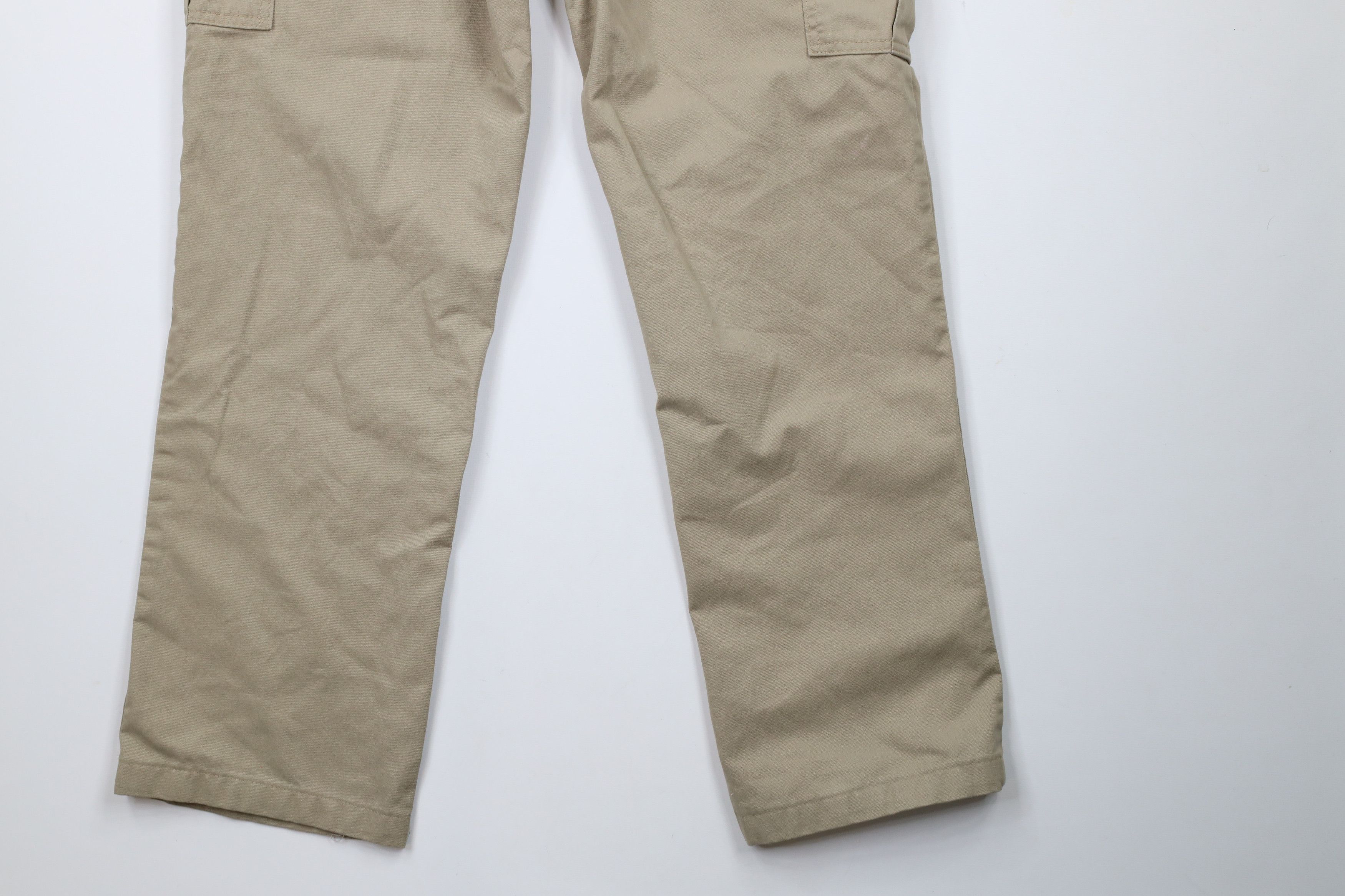 Dickies × Vintage Vintage Dickies Straight Leg Dungaree Cargo Pants Beige Size US 34 / EU 50 - 14 Thumbnail