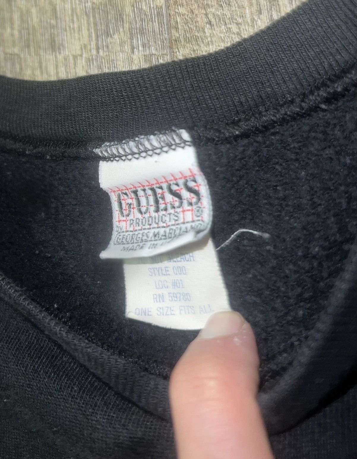 Guess Vintage Guess Riddler Question Mark Sweater size Large Size US L / EU 52-54 / 3 - 3 Thumbnail