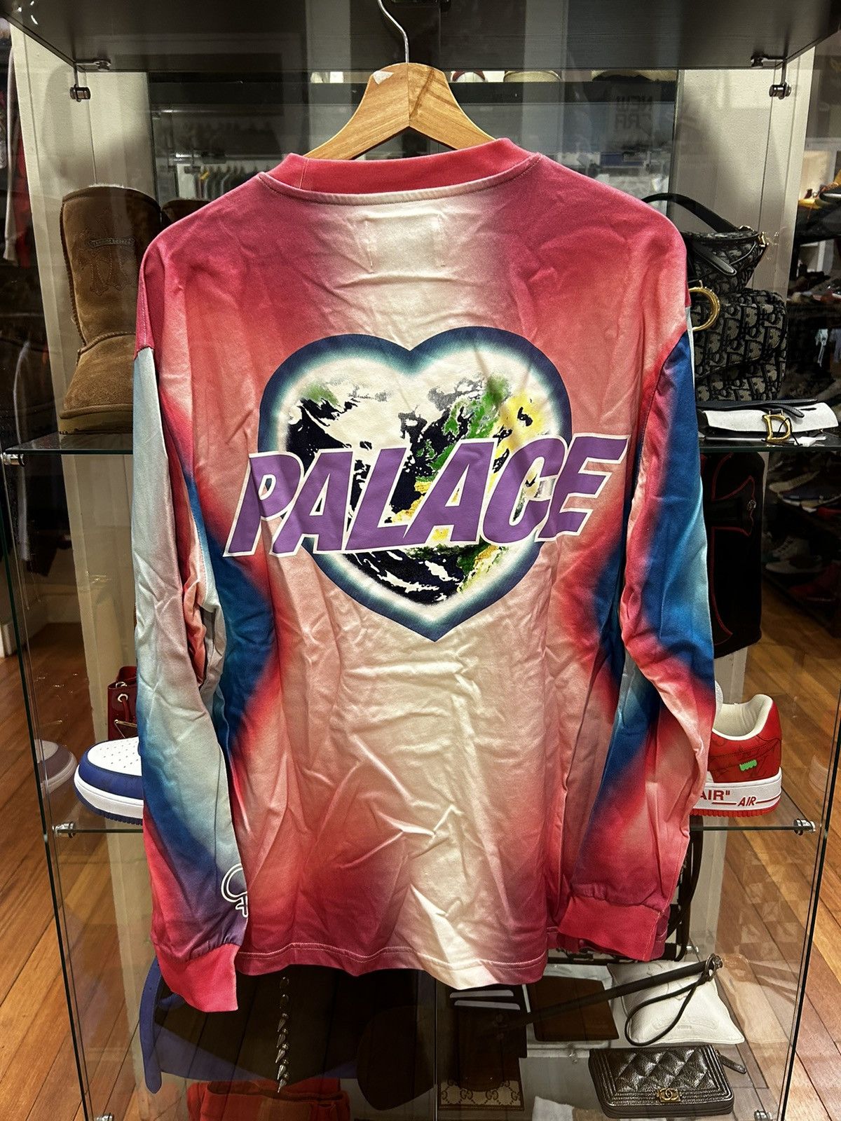 Palace × Rapha Palace Rapha LS Tee Size US XL / EU 56 / 4 - 2 Thumbnail