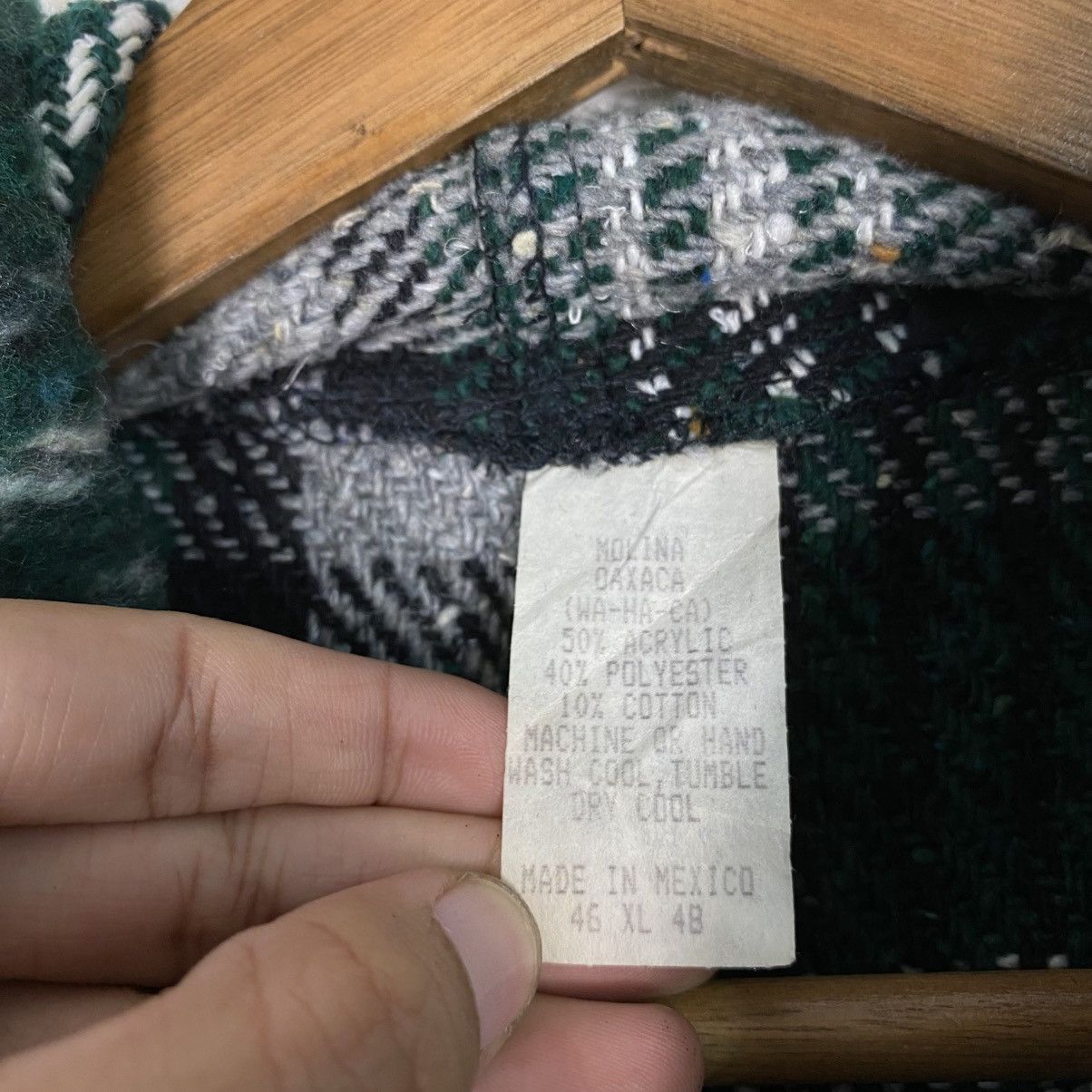 Japanese Brand Vintage Anorak Jacket Wool Tartan Unbranded Issey Miyake Size US XL / EU 56 / 4 - 17 Thumbnail