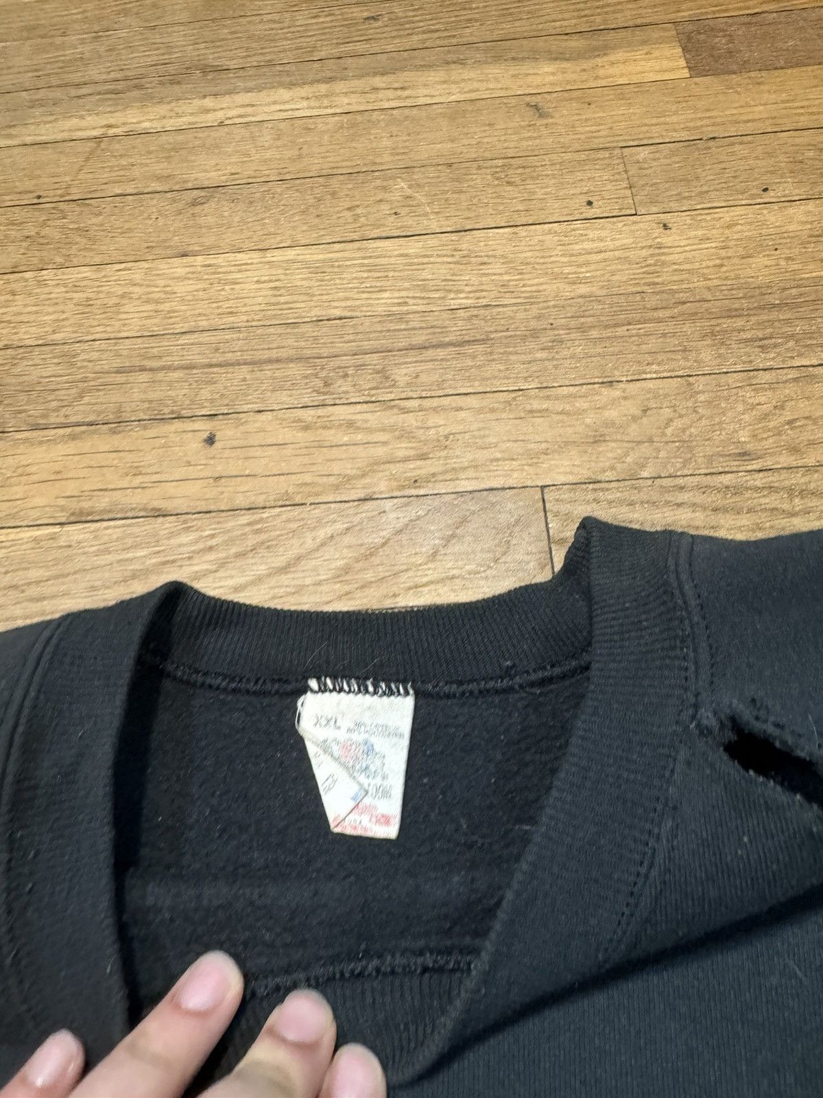 Vintage Vintage Goodbye Tension Hello Pension Sweatshirt Size US XXL / EU 58 / 5 - 8 Thumbnail
