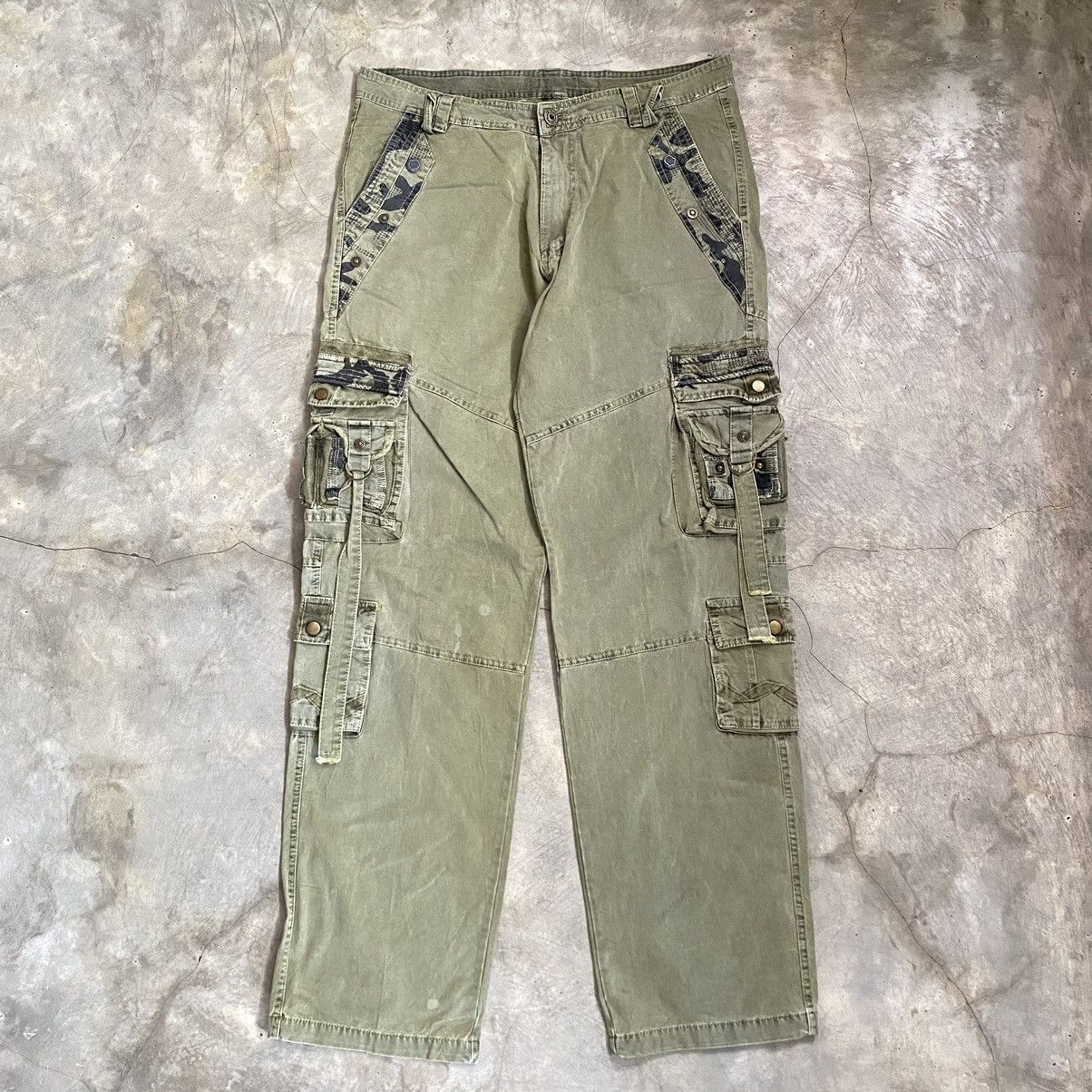 Hysteric Glamour 2000s TBJ Hysteric Style Bondage Cargo Multipocket Pants Size US 36 / EU 52 - 1 Thumbnail