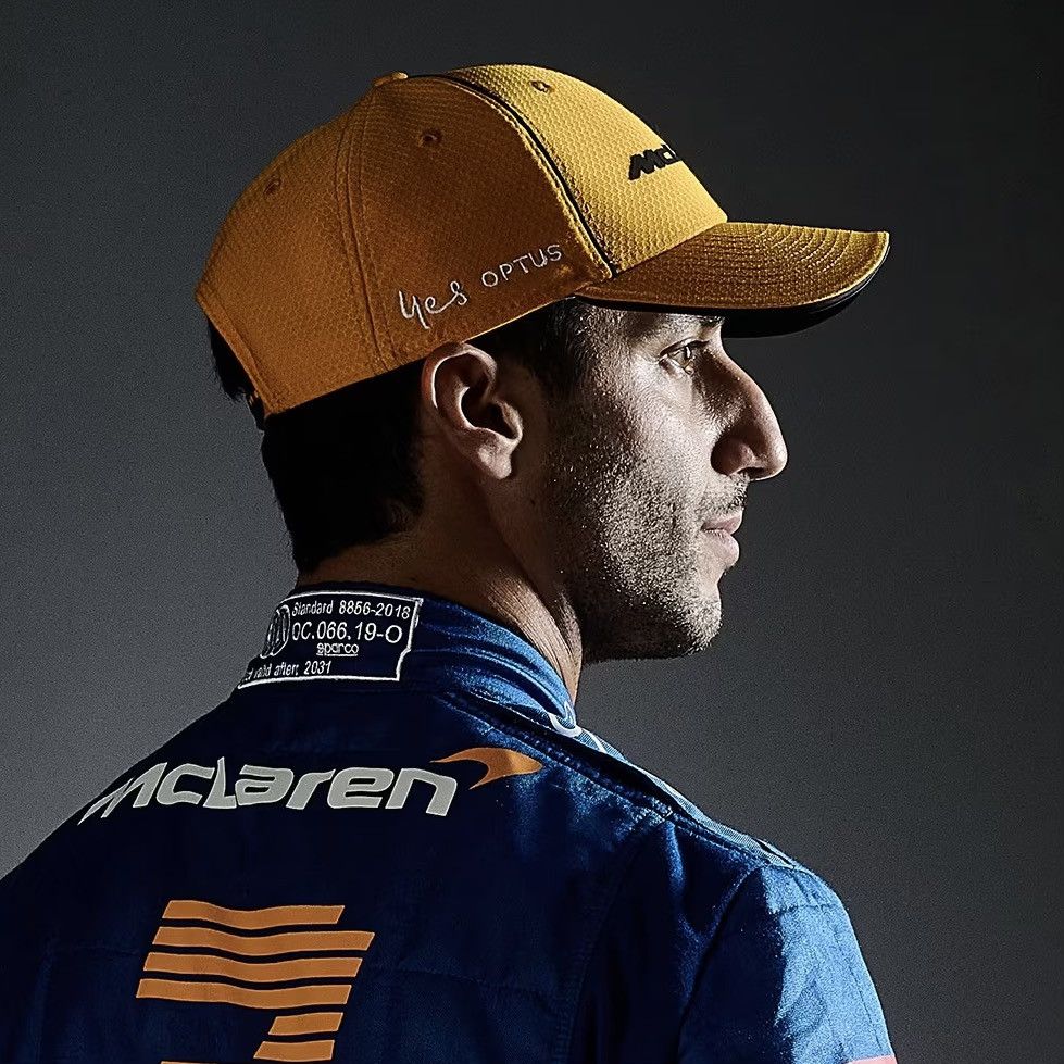 Formula 1 McLaren F1 Daniel Ricciardo #3 New Era 9FORTY Optus Cap Hat Size ONE SIZE - 2 Thumbnail