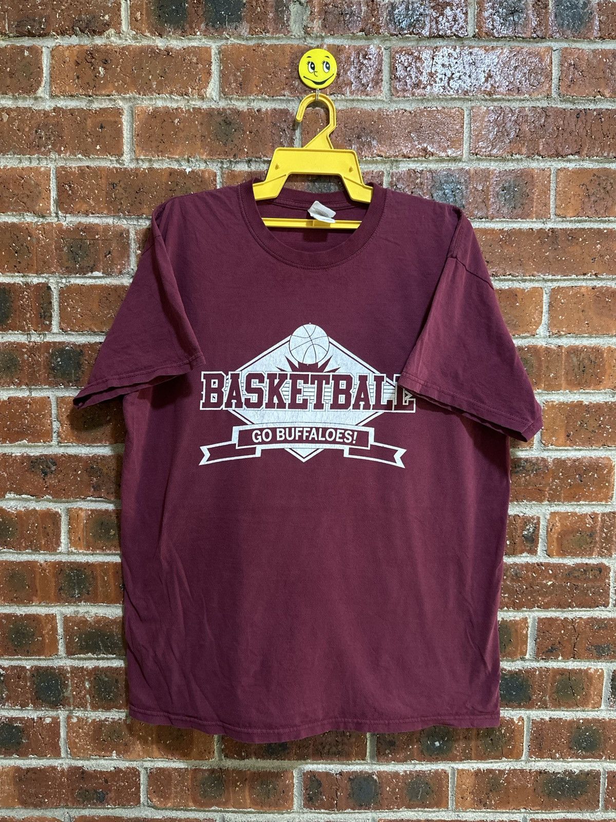 NBA × Sears × Vintage Vintage BasketBall Go Buffaloes Faded Tee Size US XL / EU 56 / 4 - 1 Thumbnail