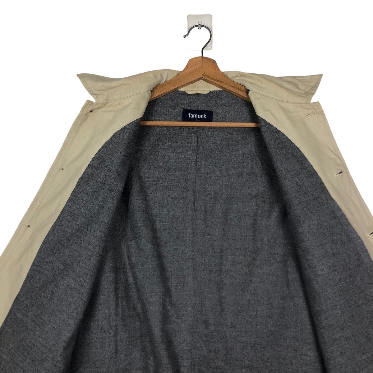 Issey Miyake 🔥Vintage Chore Work Button Jacket Blanket Famock Japan Size US L / EU 52-54 / 3 - 14 Thumbnail