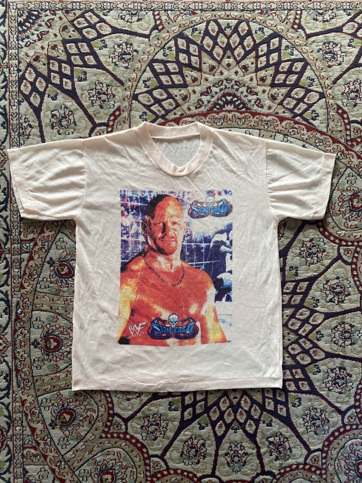 Rap Tees VINTAGE STONE COLD STEVE AUSTIN RAP TEE Size US XS / EU 42 / 0 - 2 Thumbnail