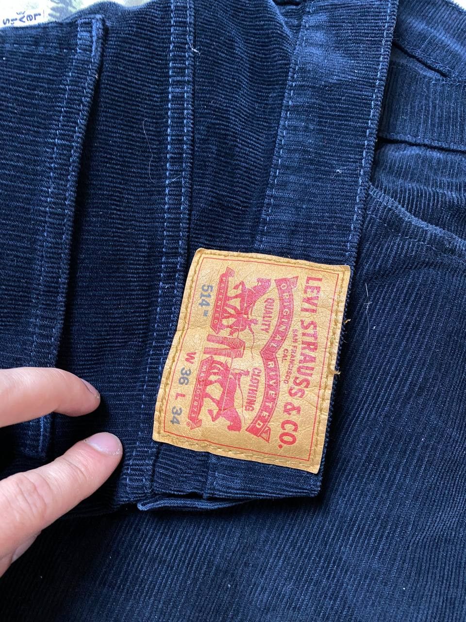 Levi's × Vintage Levi’s 514 Distressed Baggy Vintage Faded dirty Hype Y2K Size US 36 / EU 52 - 4 Thumbnail