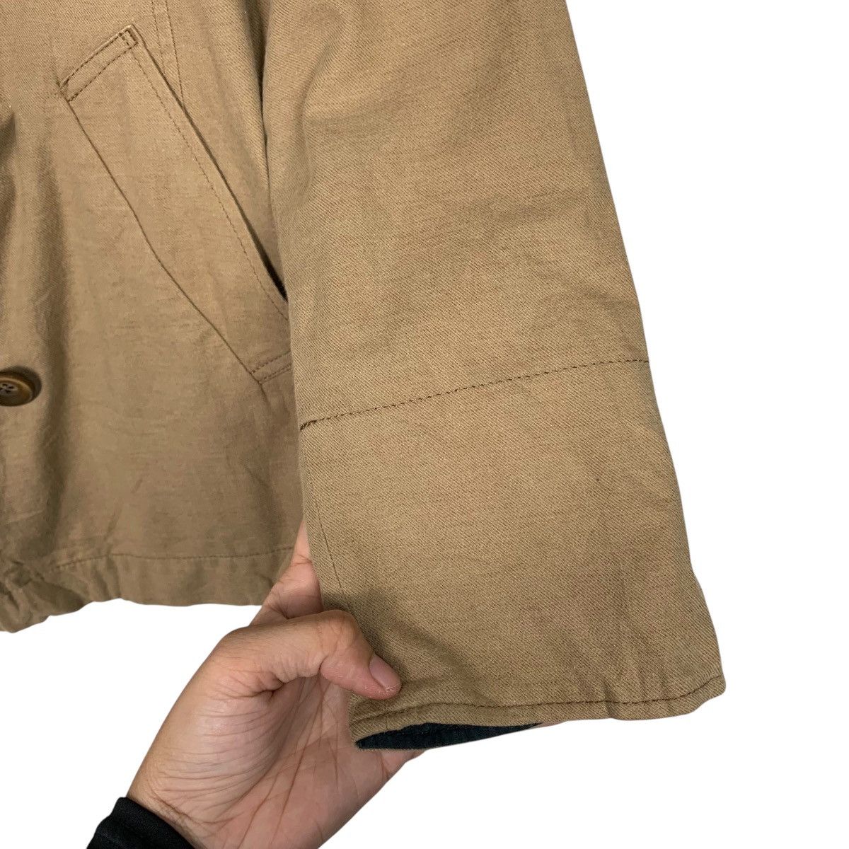 Frapbois Issey Miyake Frapbois Double Breasted Jacket Size S / US 4 / IT 40 - 13 Thumbnail