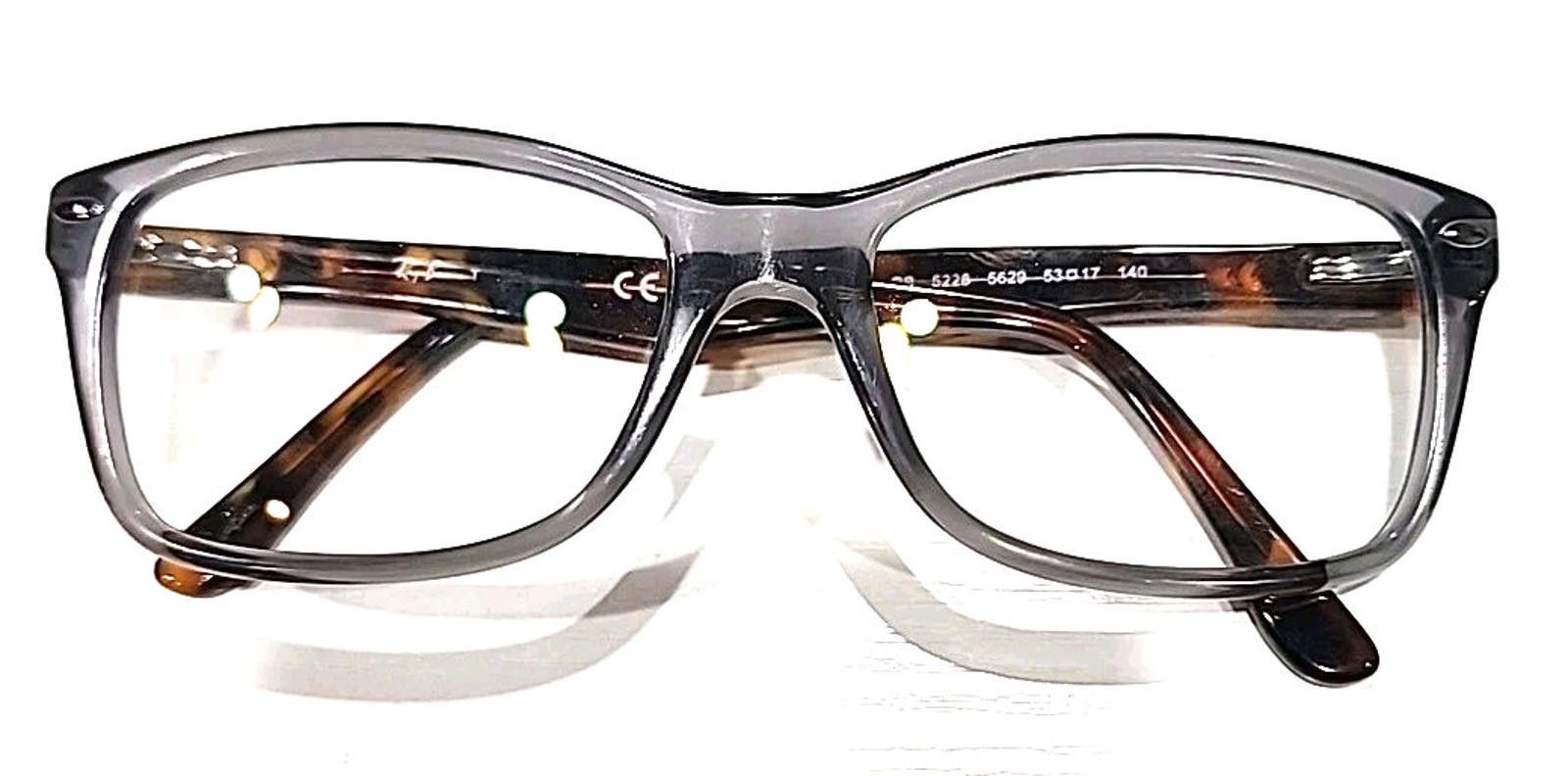 RayBan Ray Ban RB5228 5629 Gray Tortoise Oval Eyeglasses 53/17 140 Size ONE SIZE - 6 Thumbnail
