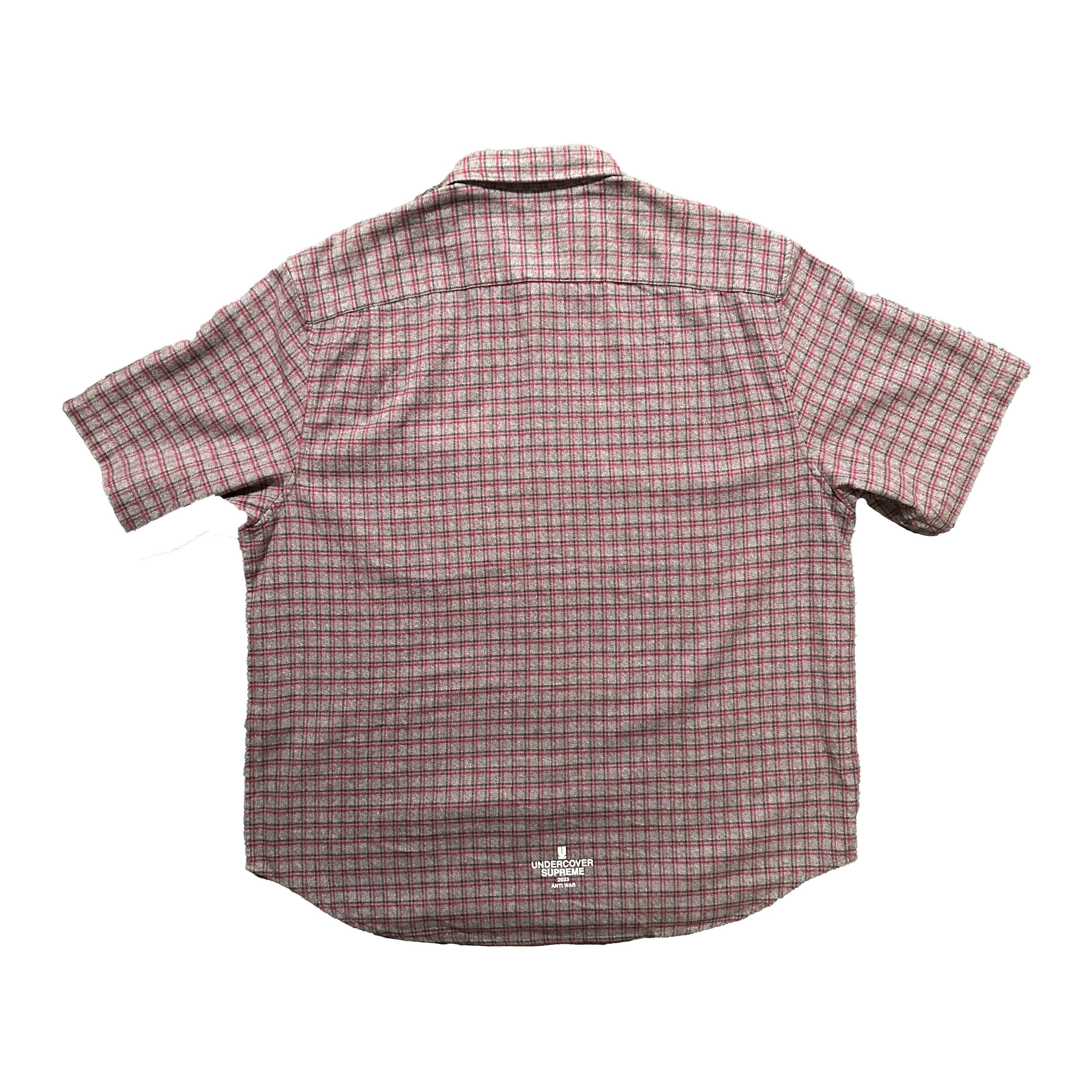 Supreme Supreme Undercover Flannel Shirt Grey Plaid Medium Arabic | Grailed