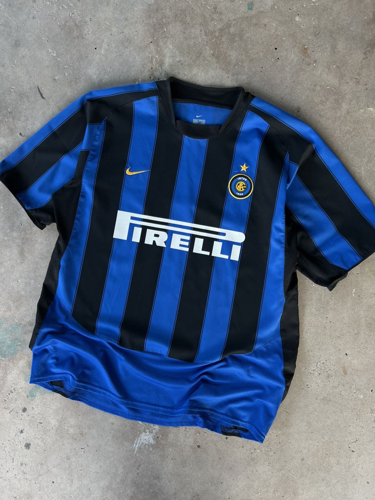 Nike Vintage Nike Inter Milan 🇳🇱 T90 Soccer Futbol Jersey Kit Size US XL / EU 56 / 4 - 1 Thumbnail