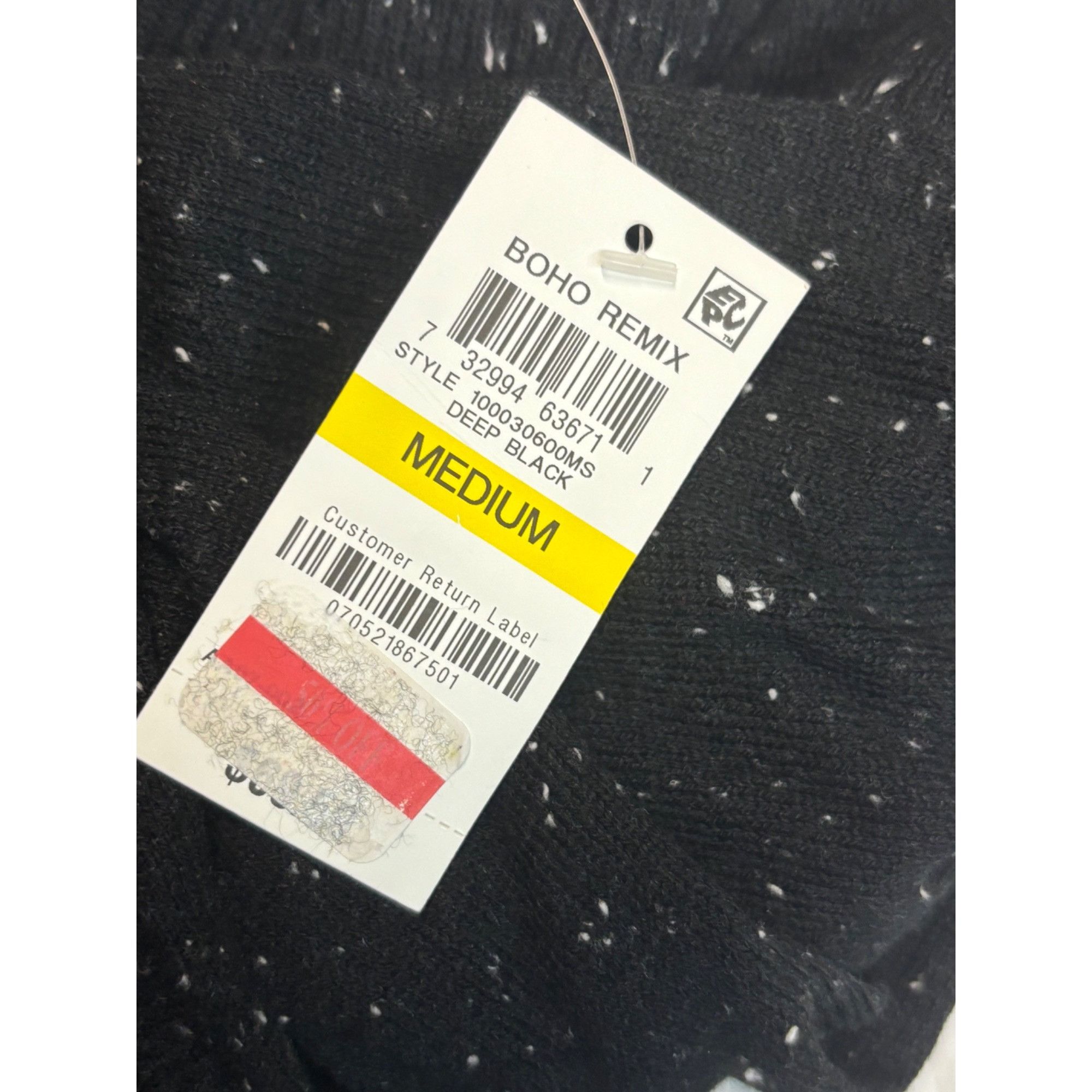 Other Style & Co Bell-Sleeve Draped Cardigan, Black, Sz. M Size M / US 6-8 / IT 42-44 - 8 Thumbnail