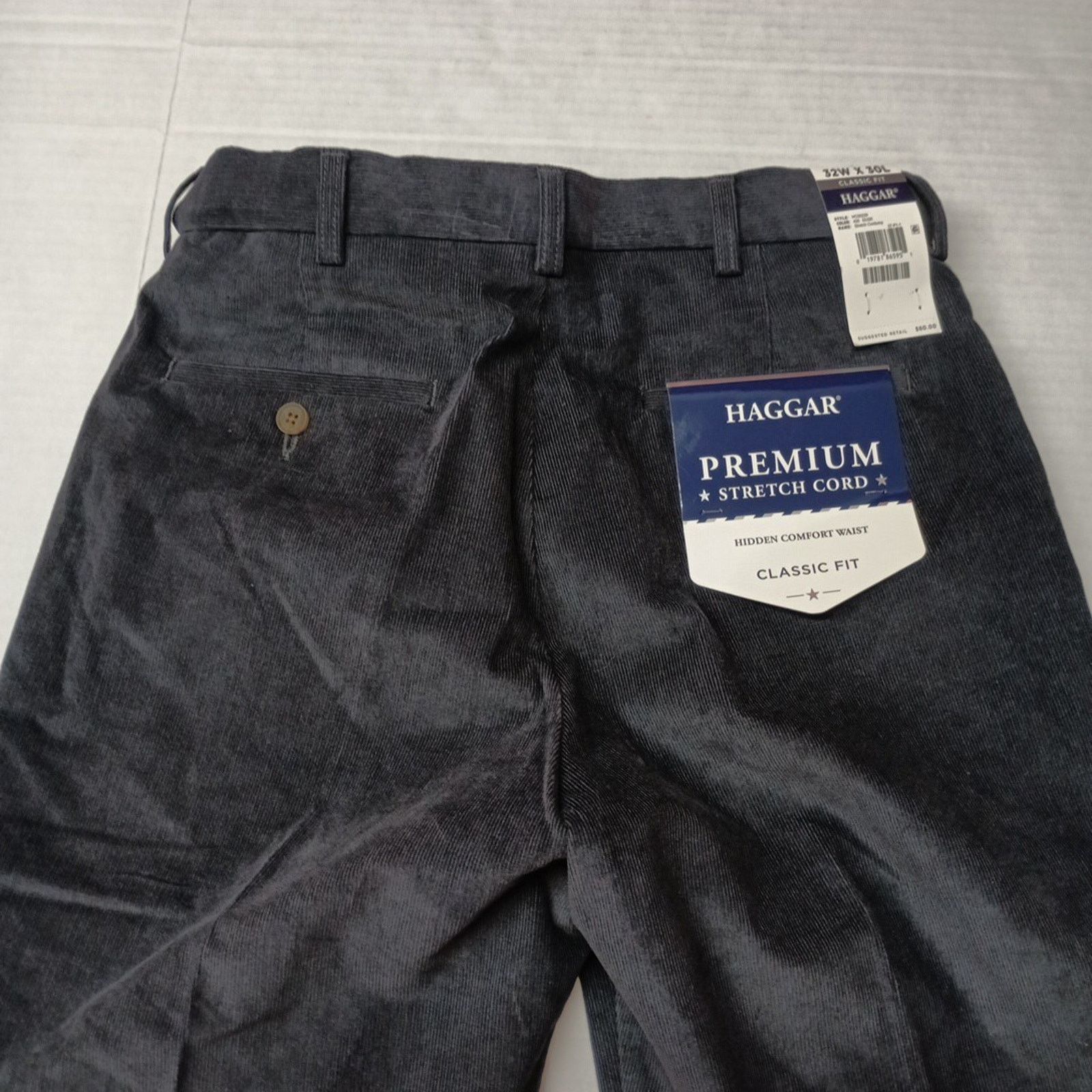 Haggar Haggar Premium Stretch Cord Pants 32x30 Corduroy Classic Fit Size US 32 / EU 48 - 8 Thumbnail