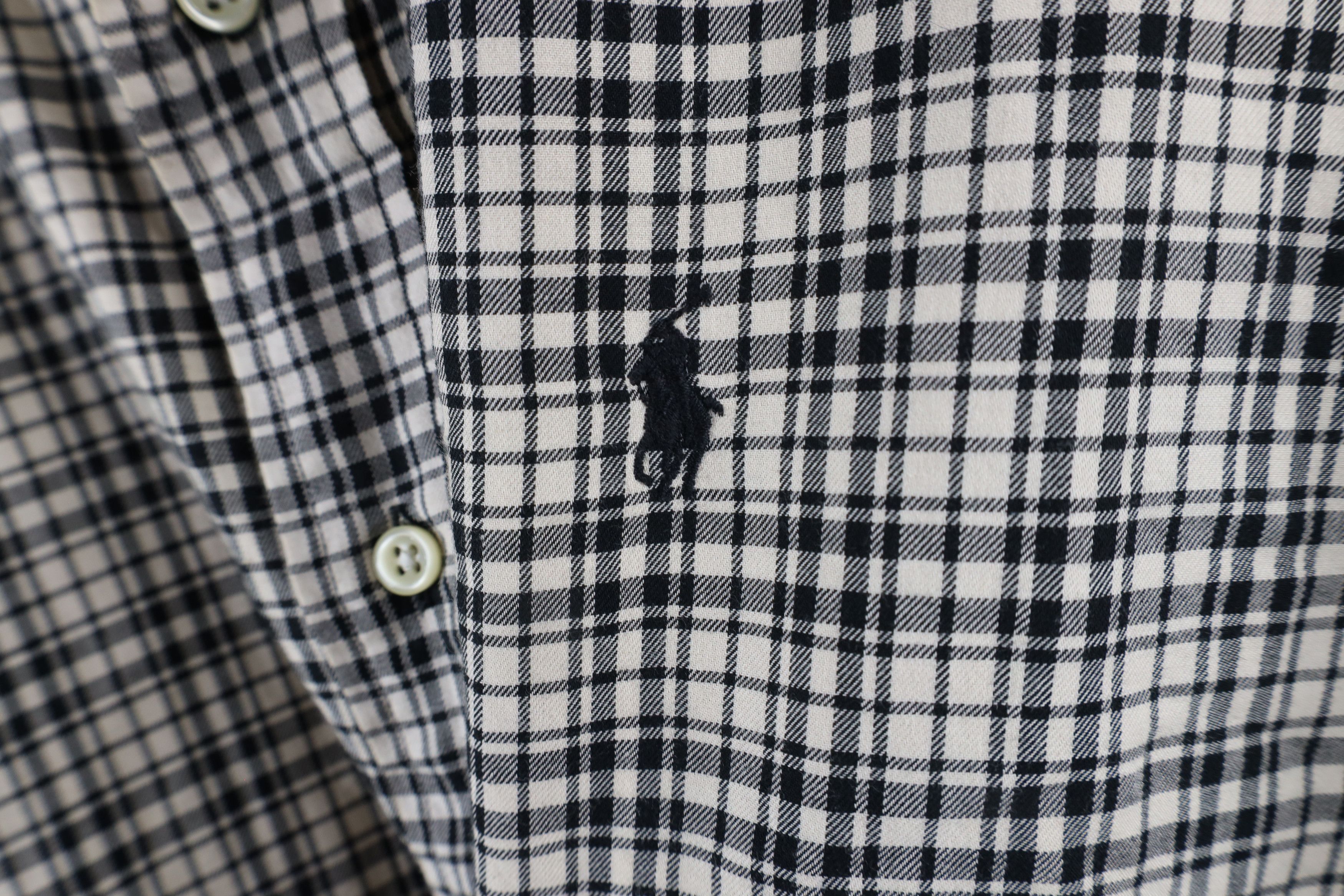 Ralph Lauren × Vintage Vintage 90s Ralph Lauren Blake Collared Button Down Shirt Size US XXL / EU 58 / 5 - 4 Thumbnail
