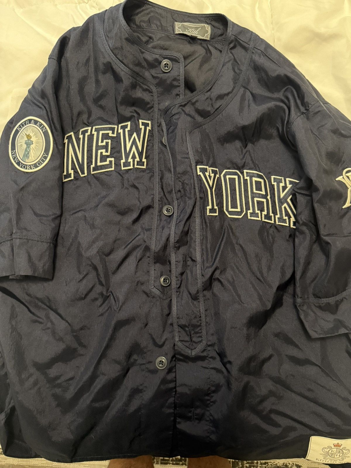 Kith willis new york baseball shirt