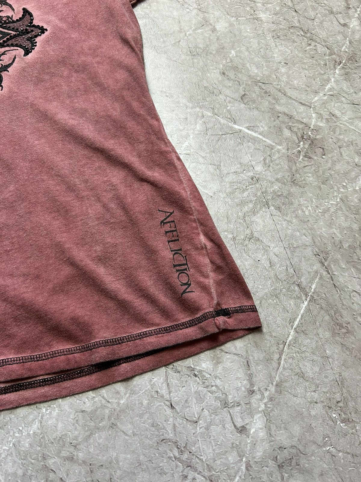 Affliction × Vintage Crazy Y2K Affliction Graphic Tee Size US L / EU 52-54 / 3 - 4 Thumbnail