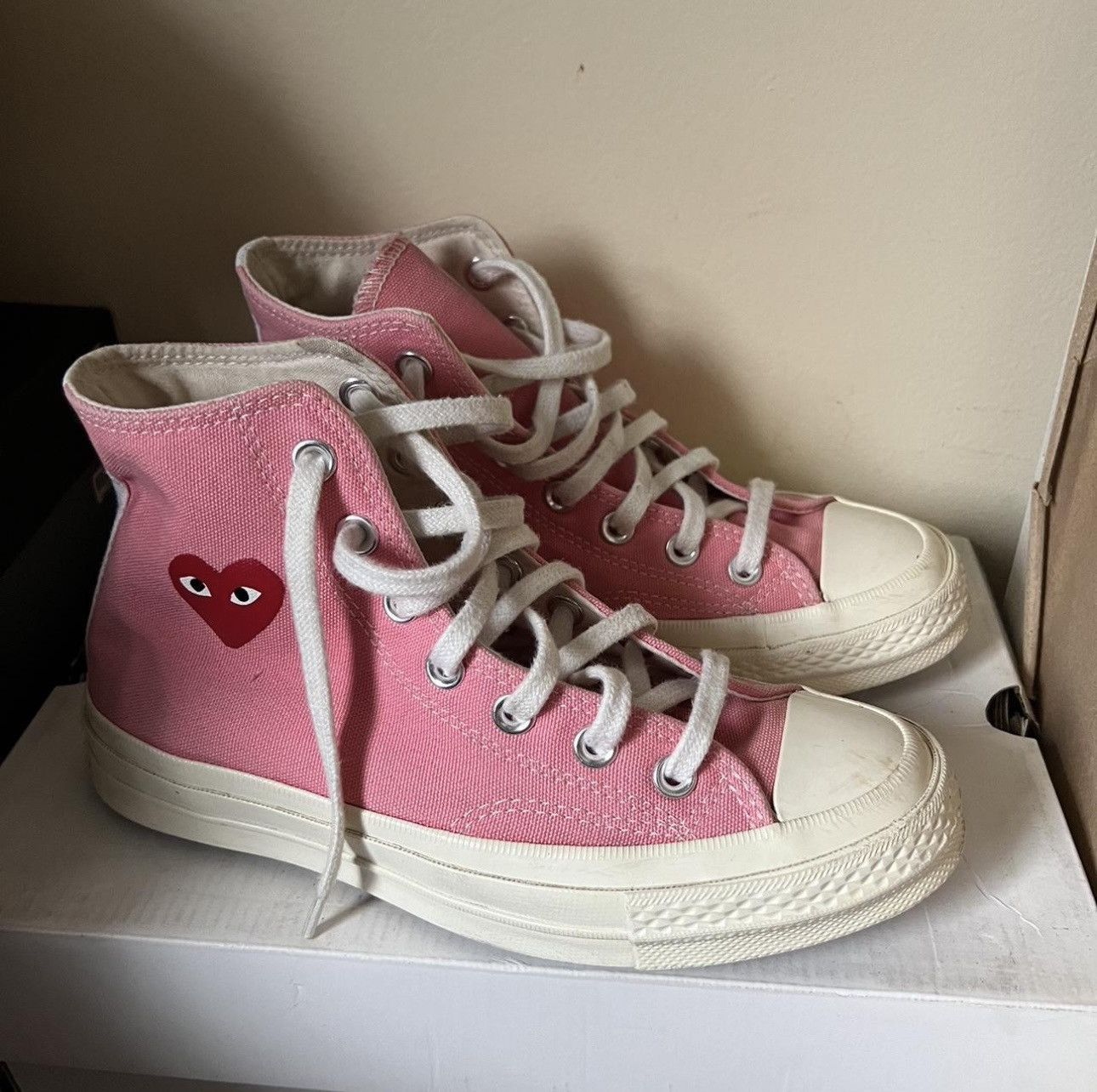 Comme des Garcons Comme Des Garçons Play x Converse Size US 4.5 / IT 34.5 - 4 Thumbnail