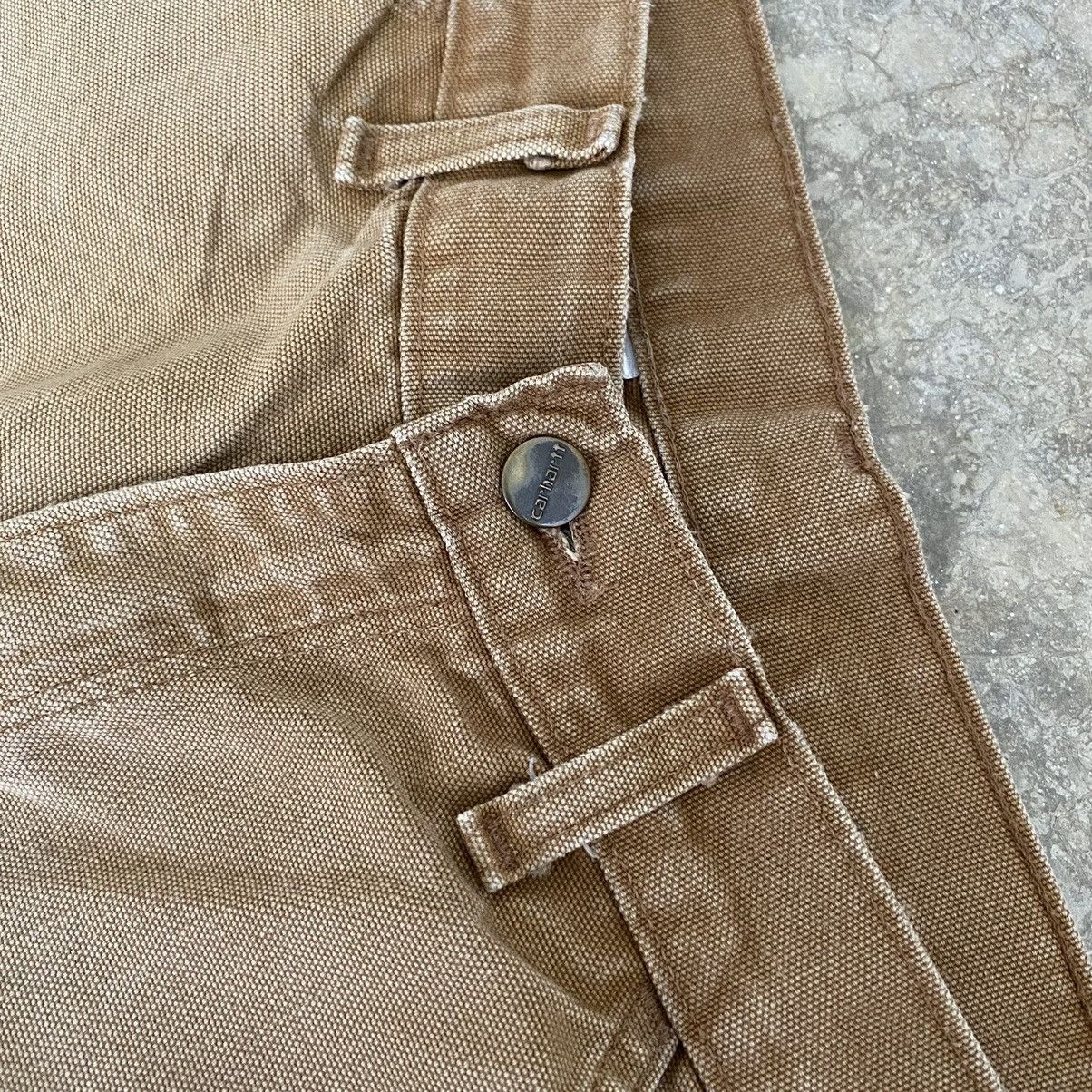 Carhartt Vintage Carhartt Faded Tan Dirty Carpenter Work Pants Size US 29 - 10 Thumbnail