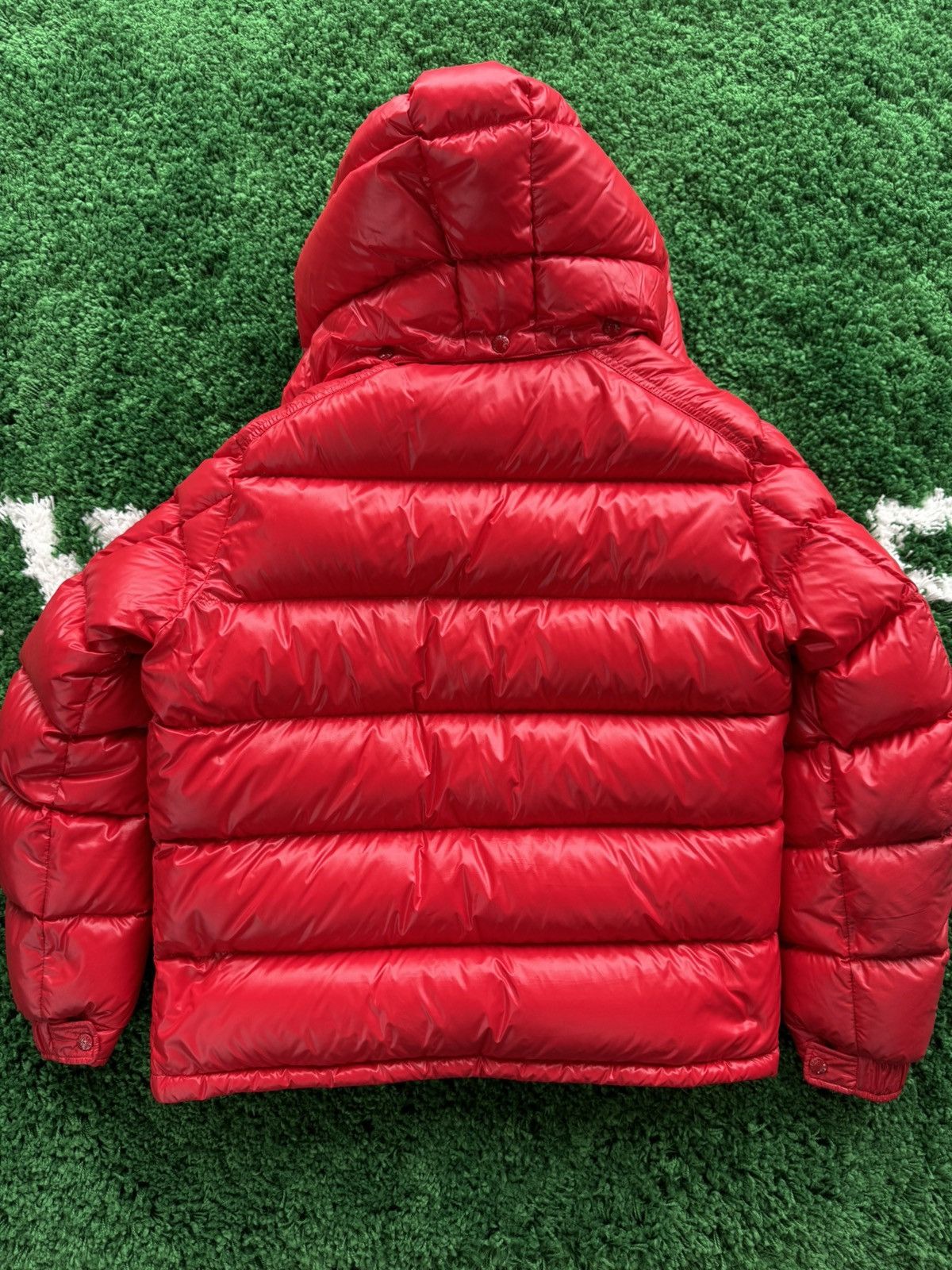 Moncler Moncler Maya Red Mens Puffer Jacket Size US L / EU 52-54 / 3 - 2 Thumbnail