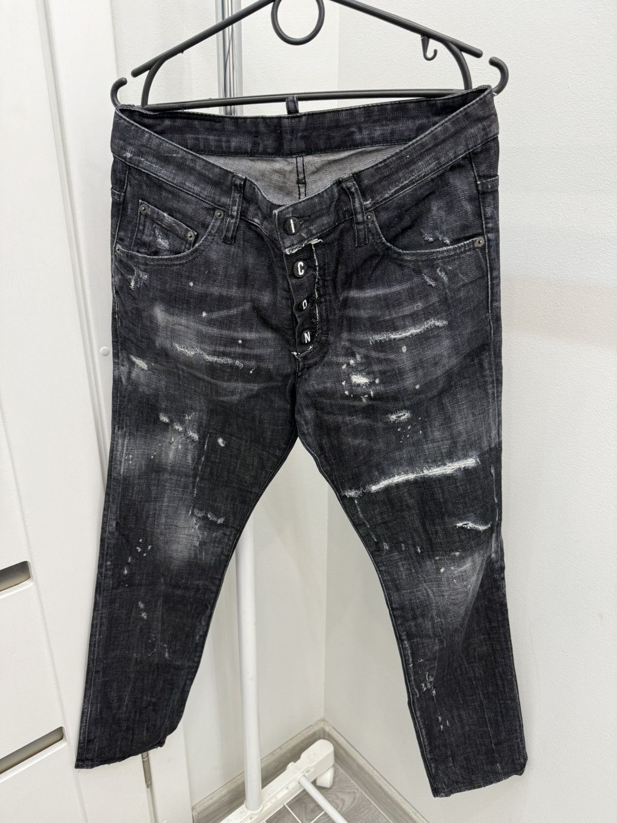 Dsquared2 Dsquared2 Icon Denim Distressed Jeans Size US 32 / EU 48 - 1 Thumbnail