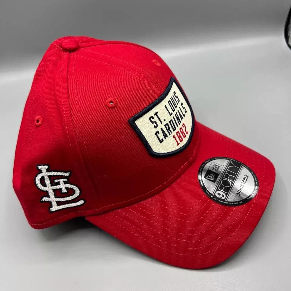 New Era St. Louis Cardinals Hat Men Red MLB Snap Back Cap New Size ONE SIZE - 3 Thumbnail