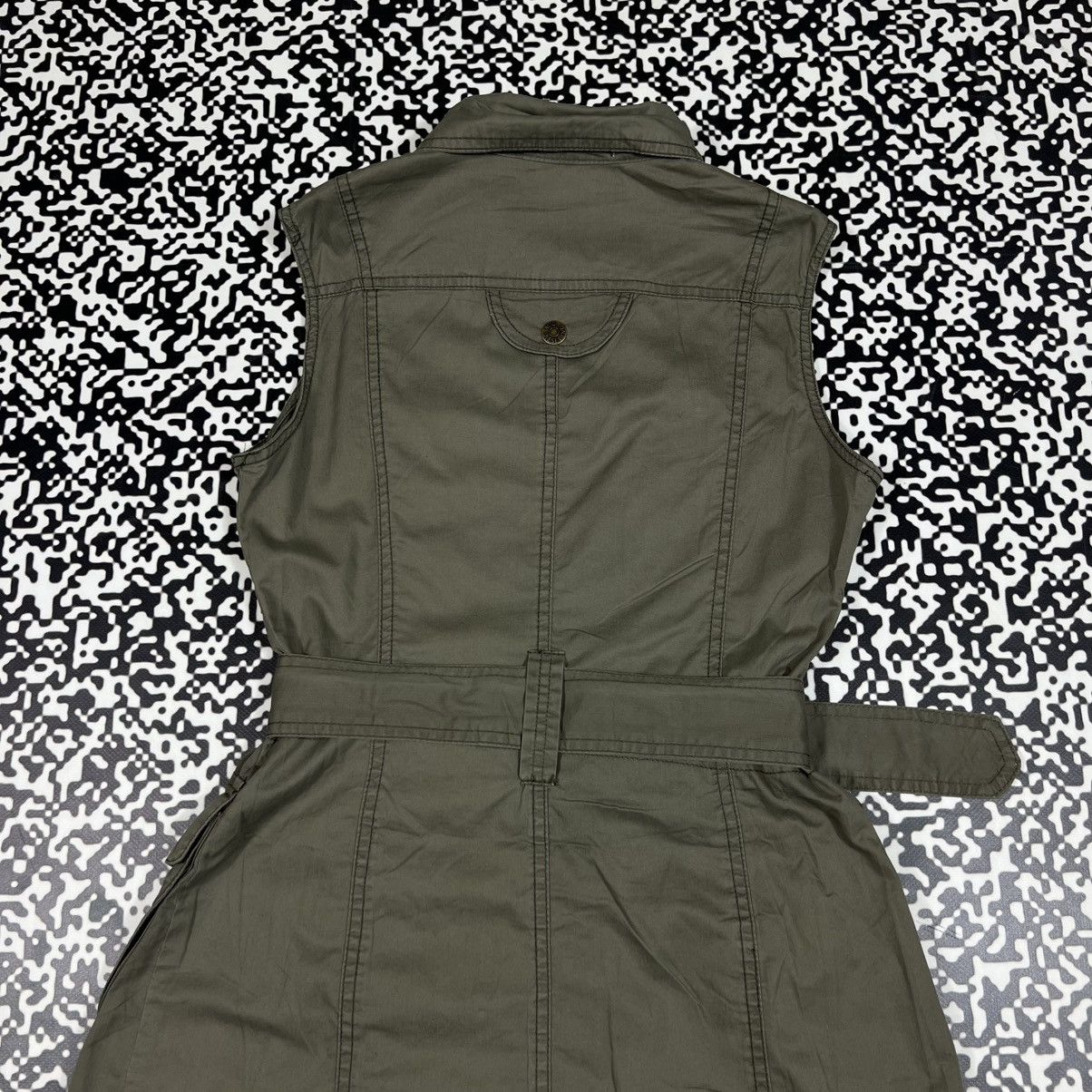Diesel Vintage Y2K Diesel Japanese Style Belted Zip Casual Dress Size S / US 4 / IT 40 - 15 Thumbnail