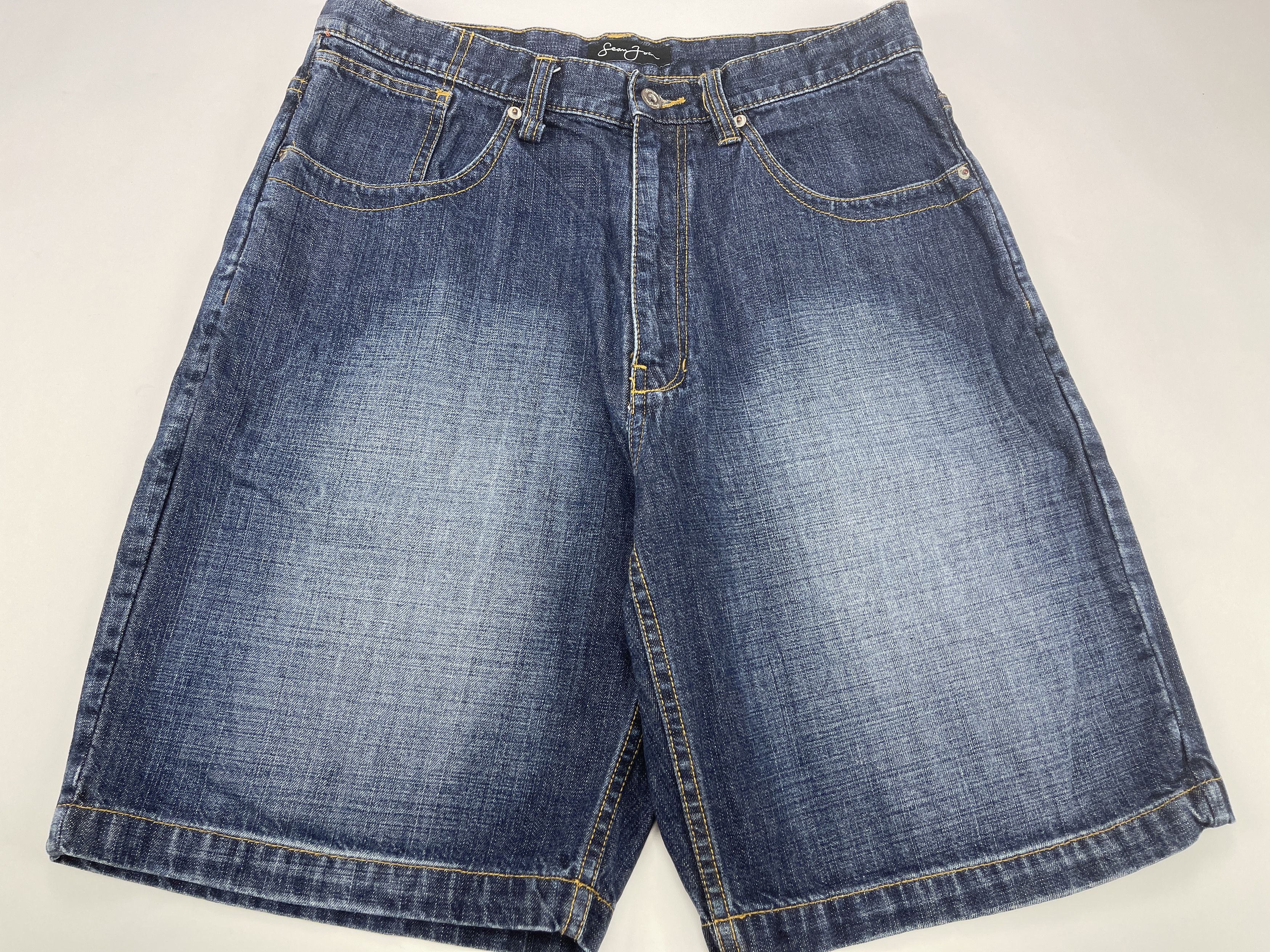 Sean John Sean John jeans shorts, vintage, 90s hip hop, Y2K skater 32 Size US 32 / EU 48 - 2 Thumbnail