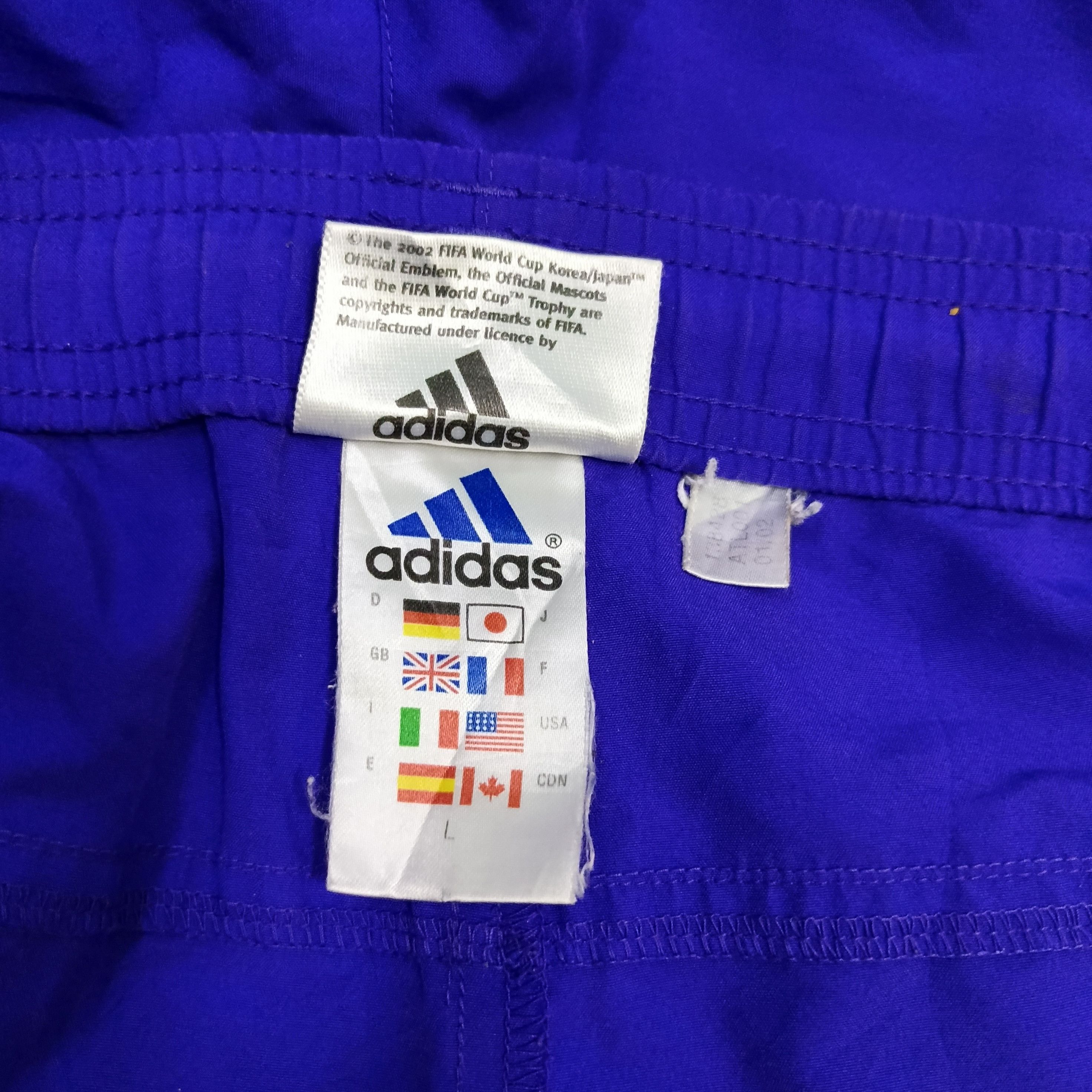 Adidas Adidas 2002 Korea Japan Fifa World Cup Short Pants Size US 35 - 9 Thumbnail