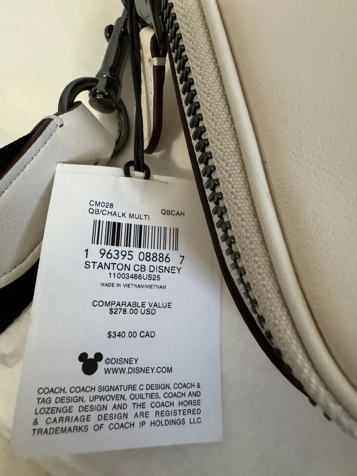 Coach Disney X Coach Stanton Crossbody With Winter Motif CM028 Size ONE SIZE - 5 Thumbnail