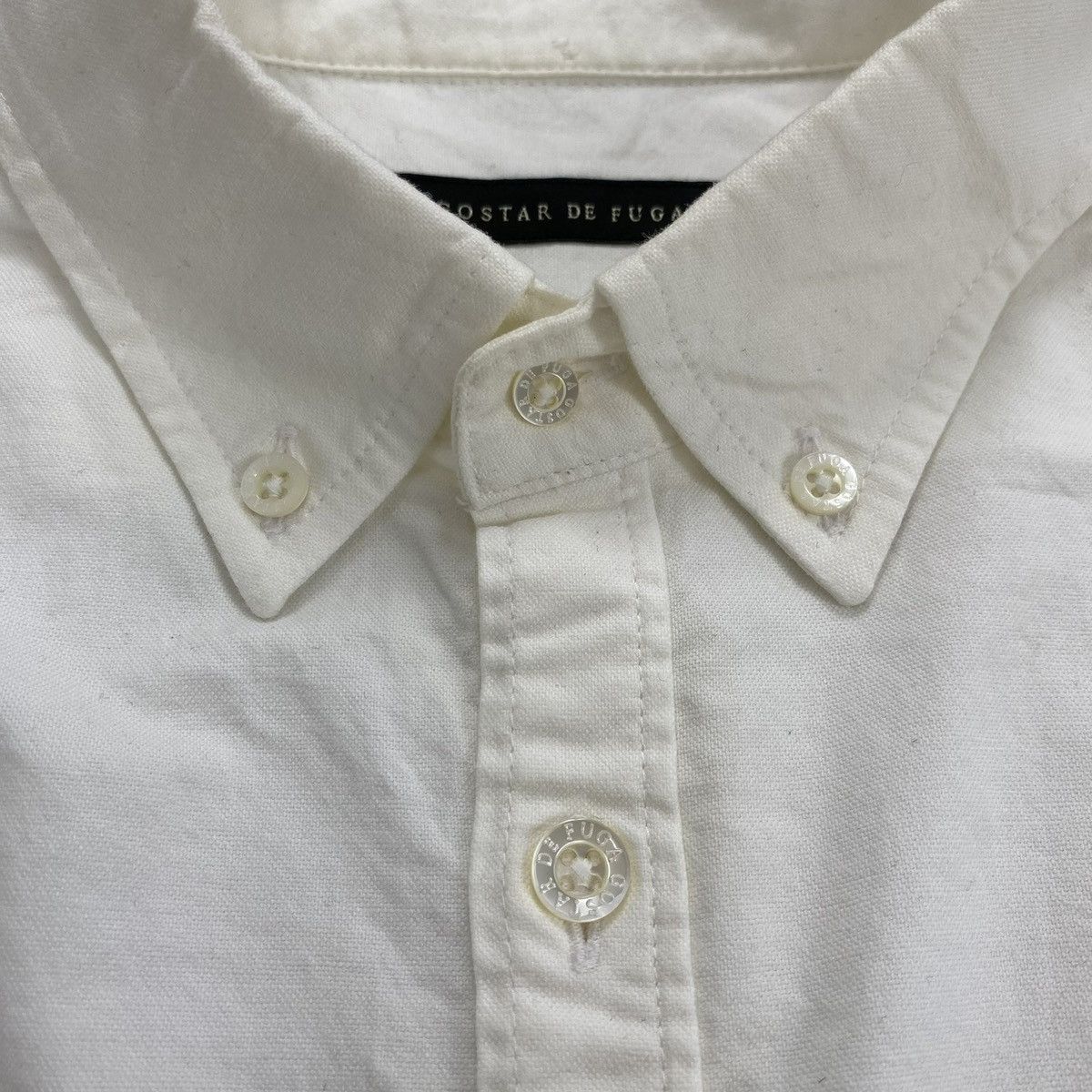 GOSTAR DE FUGA 2000s Gostar de Fuga True White Shirt Size US XS / EU 42 / 0 - 5 Thumbnail