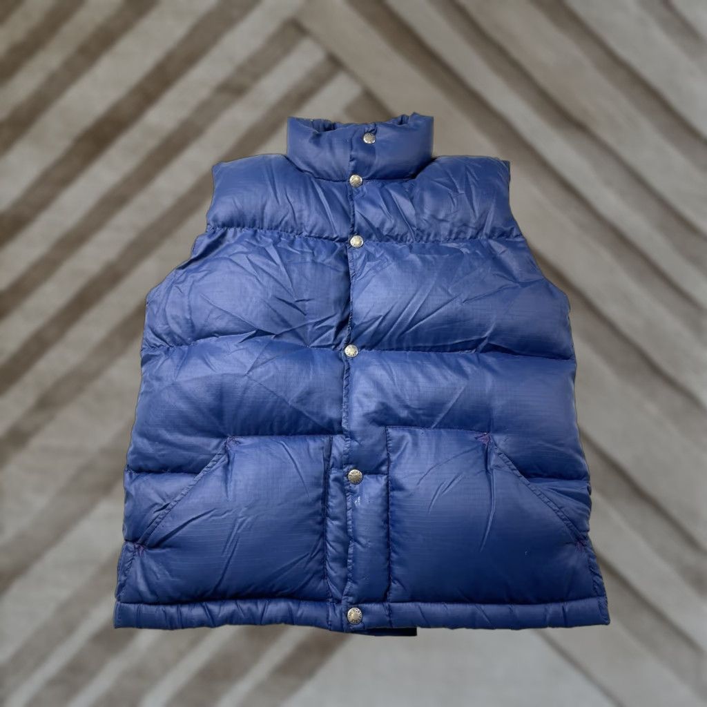 The North Face VINTAGE The North Face Sierra Vest USA XS Blue Down Puffer Lightweight Men Size US XS / EU 42 / 0 - 1 Thumbnail