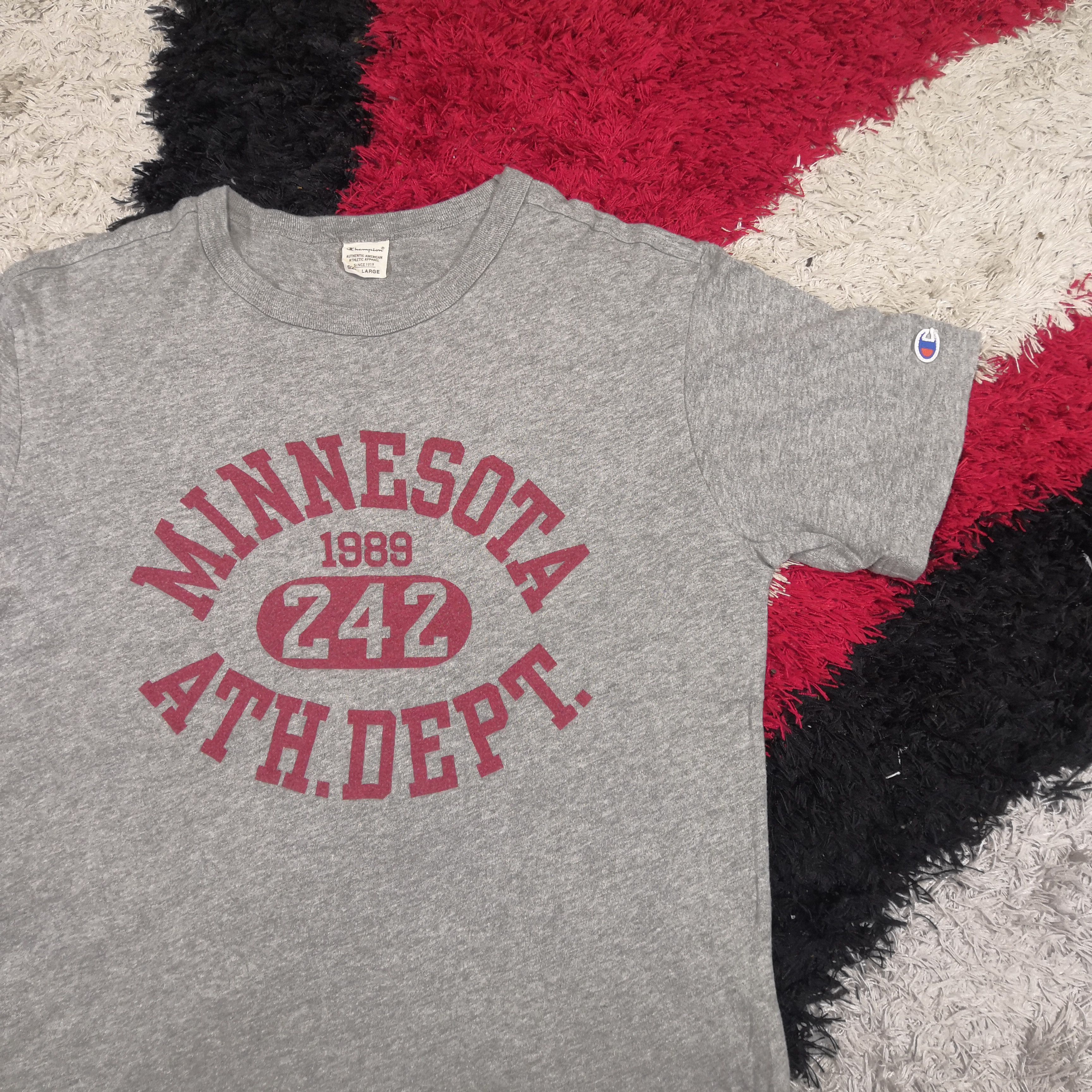 Champion Vintage Champions T-Shirt Champion Minnesota Ath. Dept Tees Size US M / EU 48-50 / 2 - 3 Thumbnail