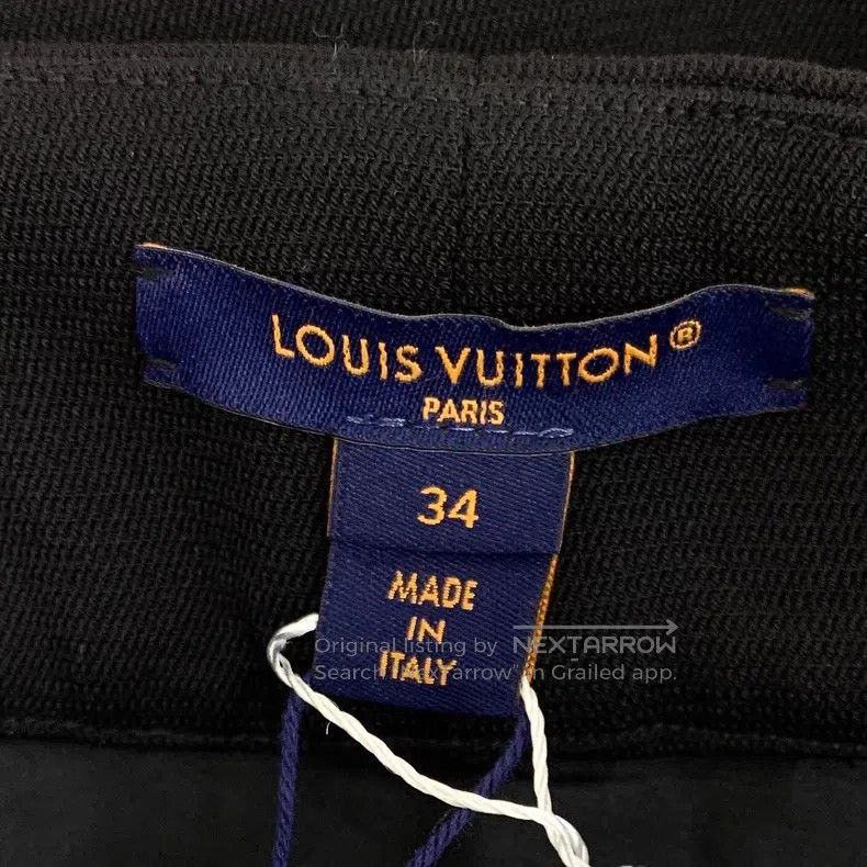 Louis Vuitton Louis Vuitton 23 Casual Skirts with Black Sheepskin and Le Size 33" - 6 Thumbnail
