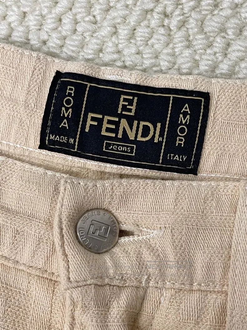 Fendi Fendi Beige All. Size US 29 - 8 Thumbnail